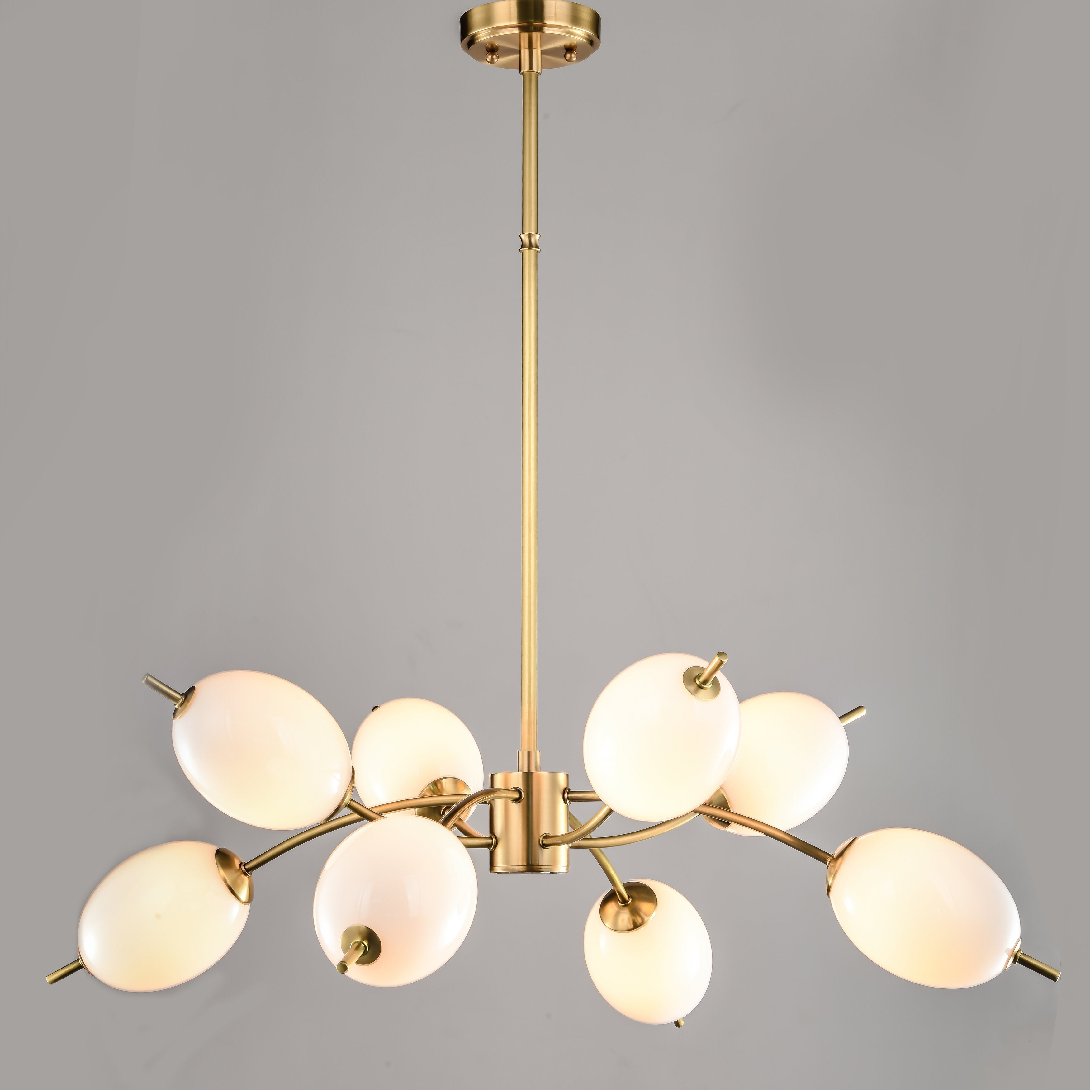 Anthony Branching Glass Globe Chandelier - Italian Concept -