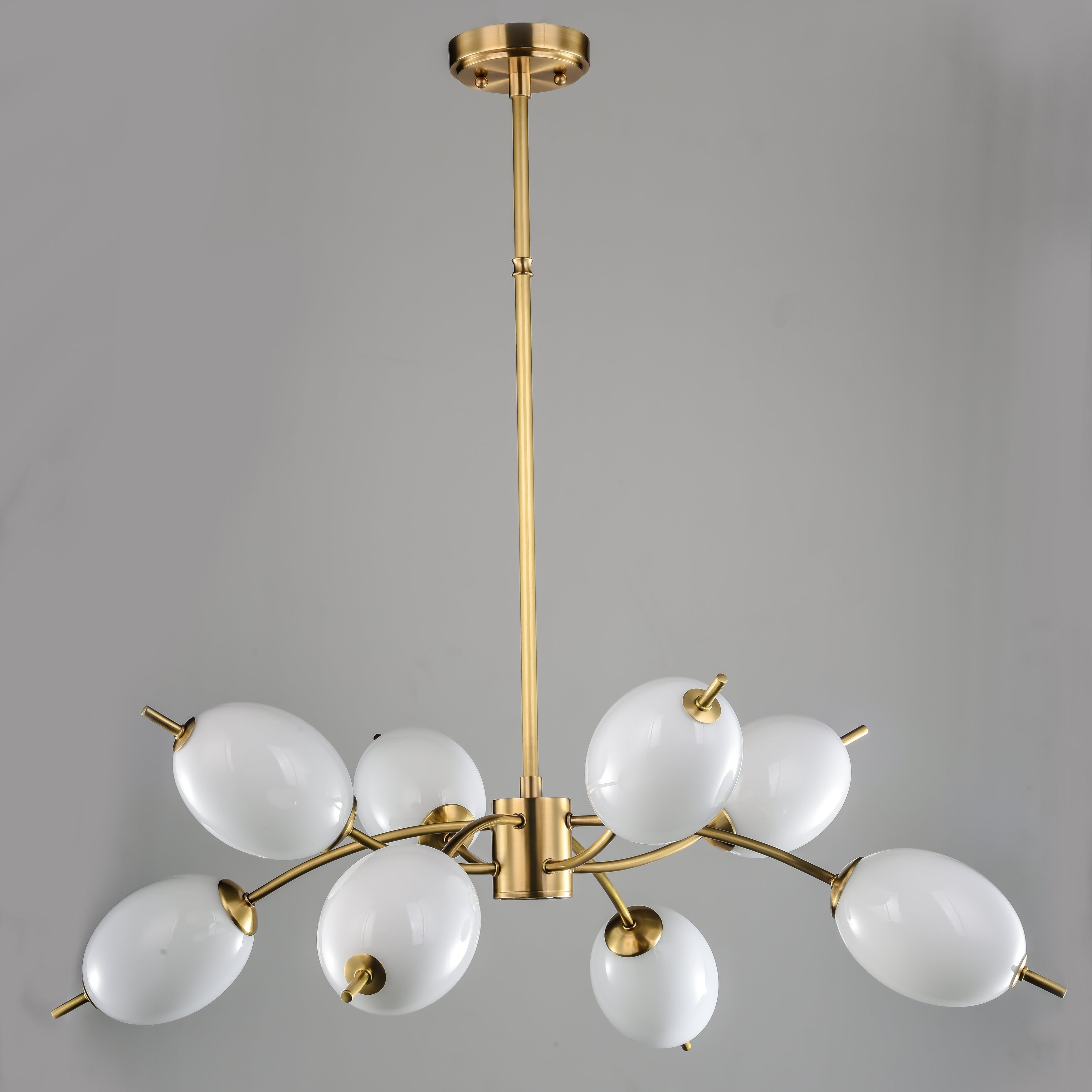 Anthony Branching Glass Globe Chandelier - Italian Concept -