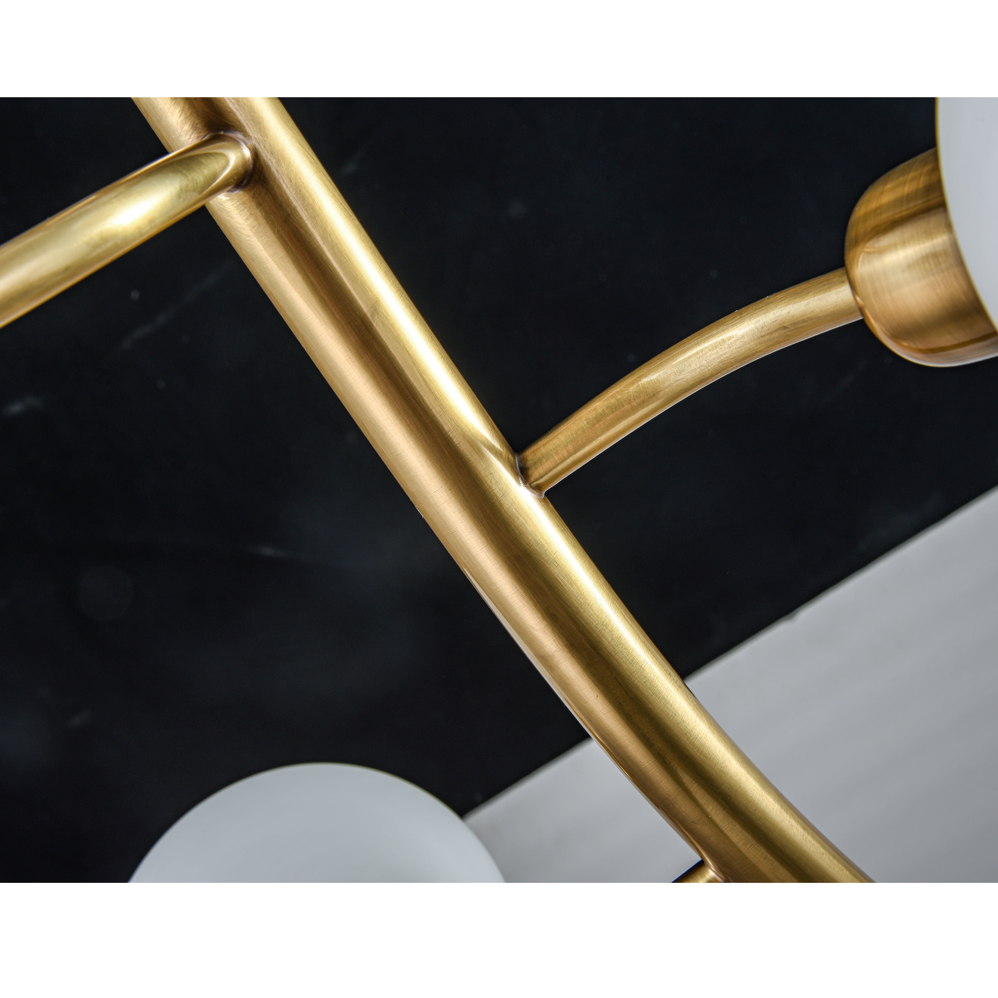 Avion Branching Glass Globe Chandelier - Italian Concept -