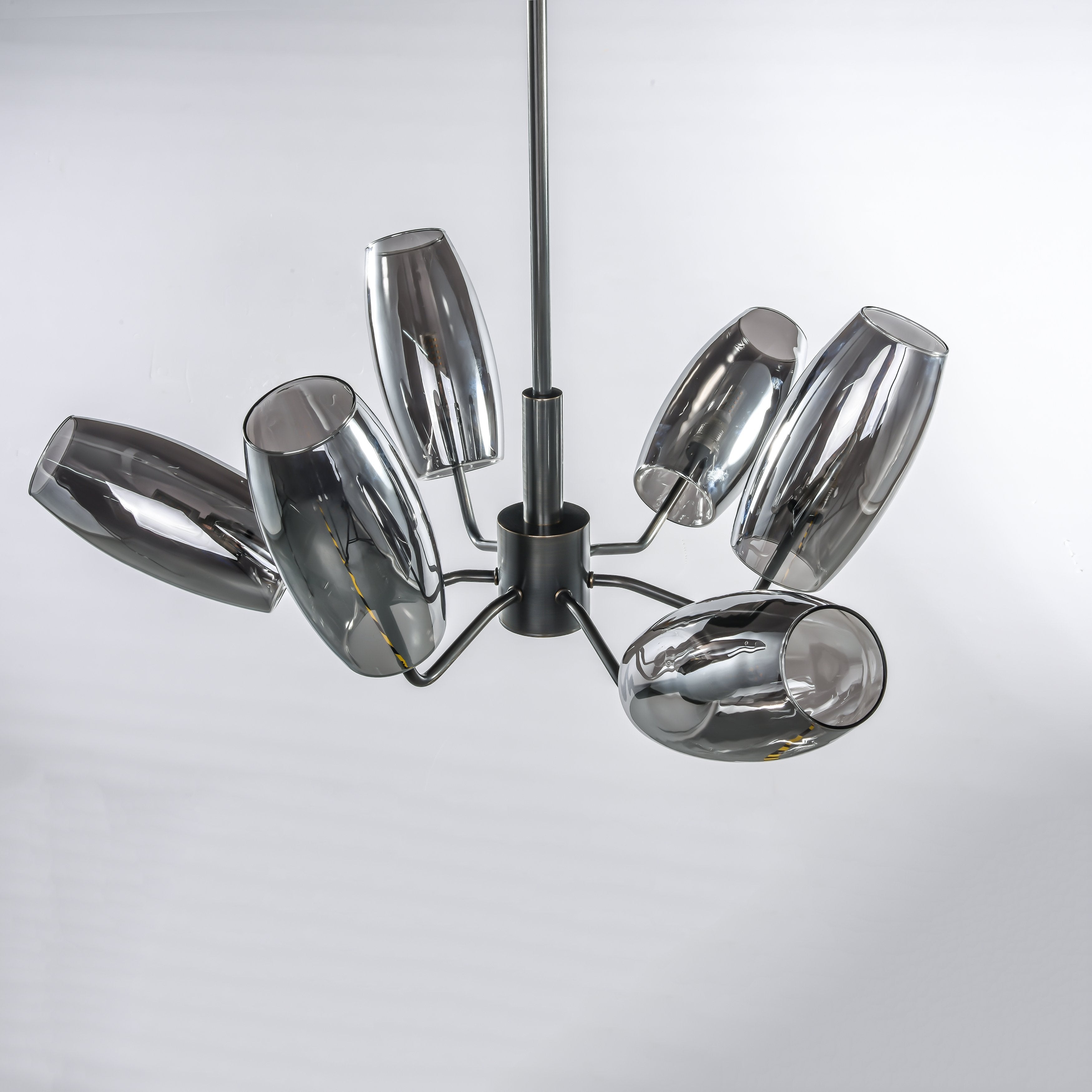 Amira Branching Glass Globe Chandelier - Italian Concept -