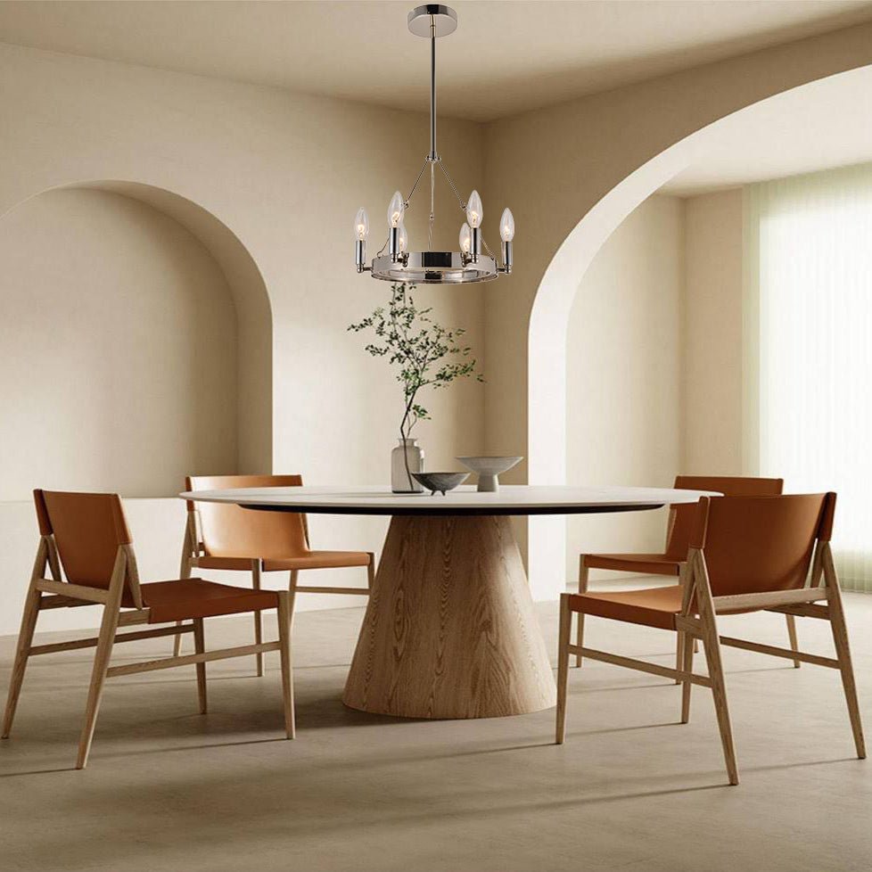 Mini 13"W Wheel Barrel Round Pendant Light - Italian Concept