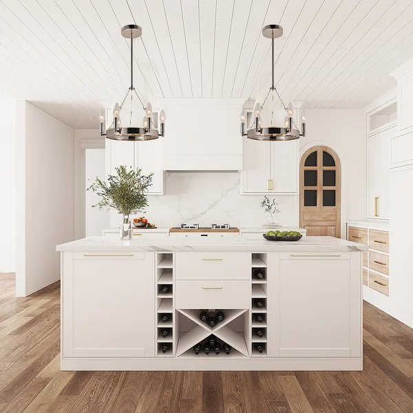 Mini 13"W Wheel Barrel Round Pendant Light - Italian Concept