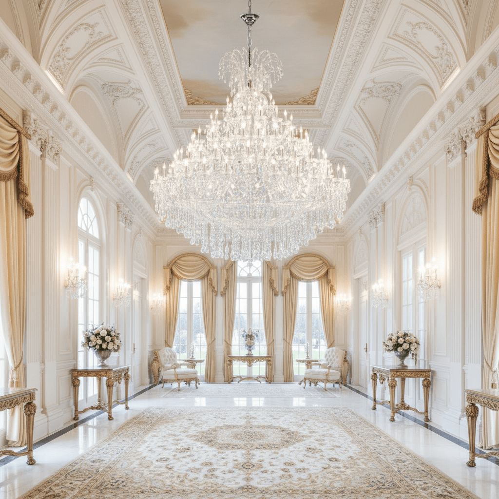 128 Light Maria Theresa Foyer Crystal Classic Chandelier