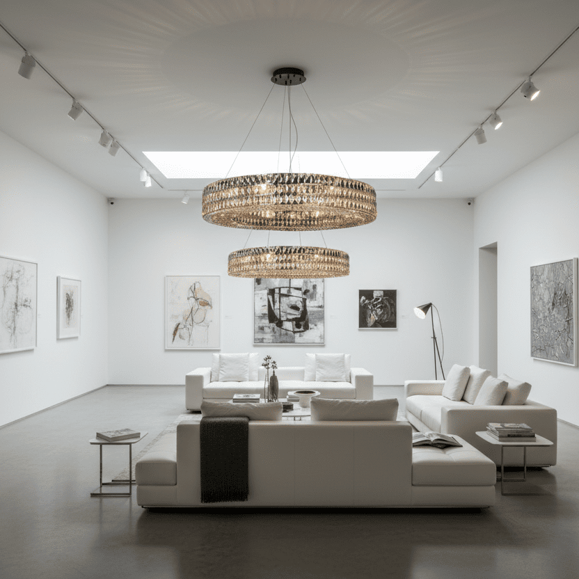 2-Ring Matte Black - Art Gallery Living