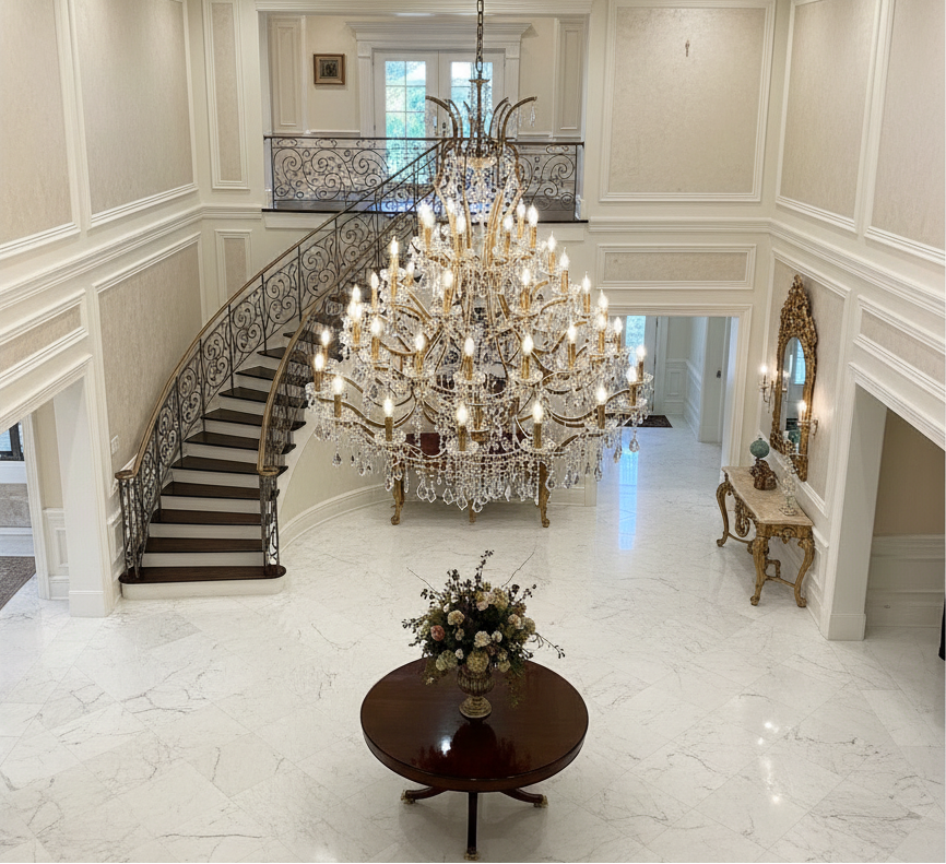 50 Light Rococo Maria Theresa Chandelier