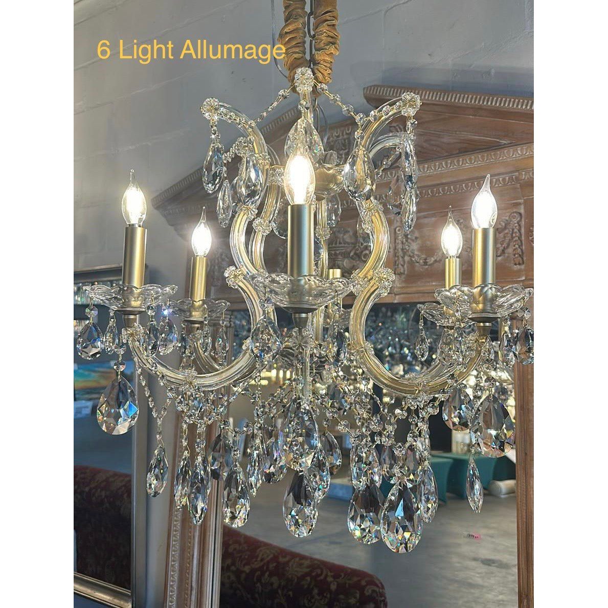 Allumage Extra Wide Classic Crystal Chandelier MD6141