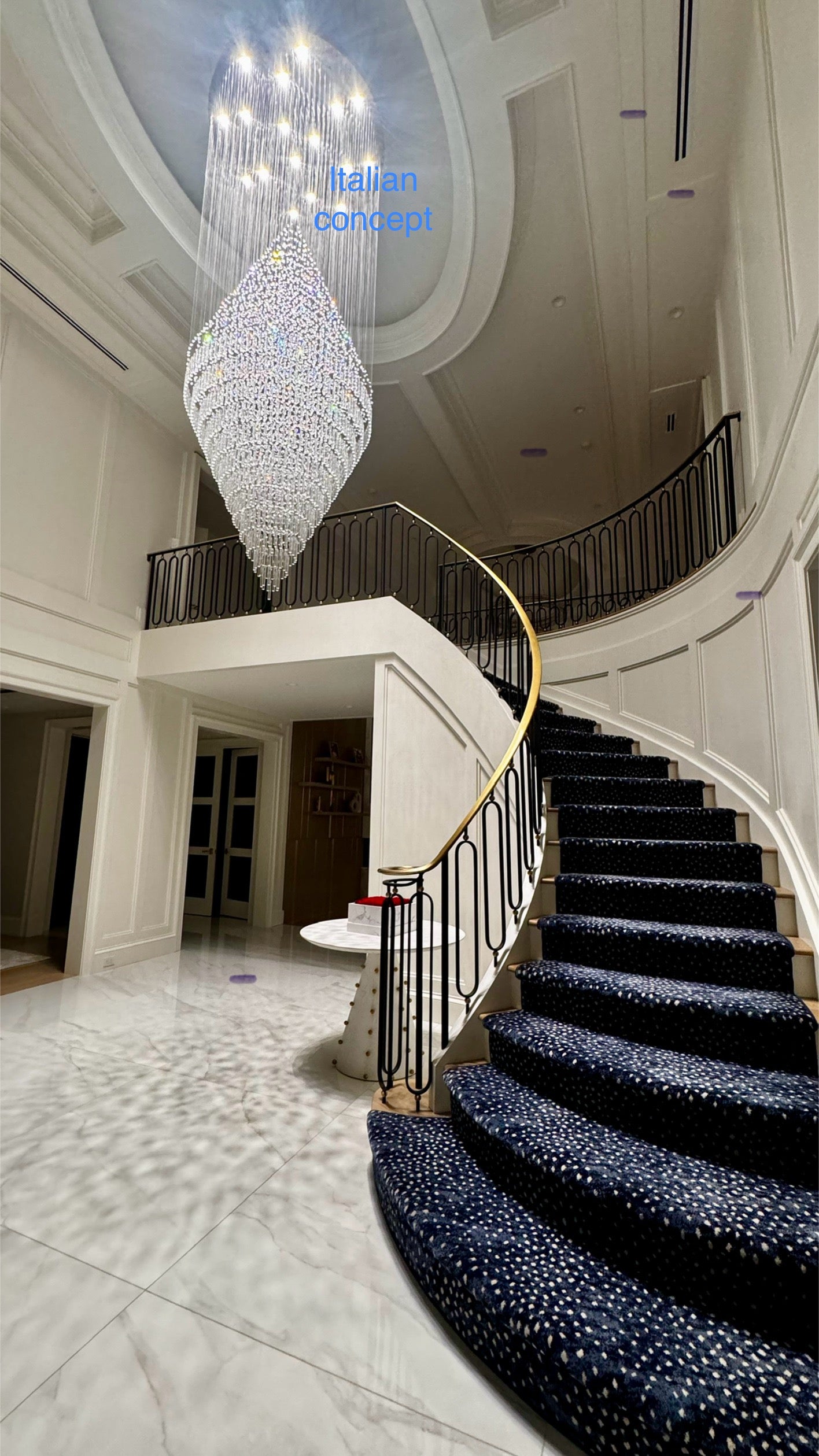 Ferenze Rainfall Crystal Chandelier