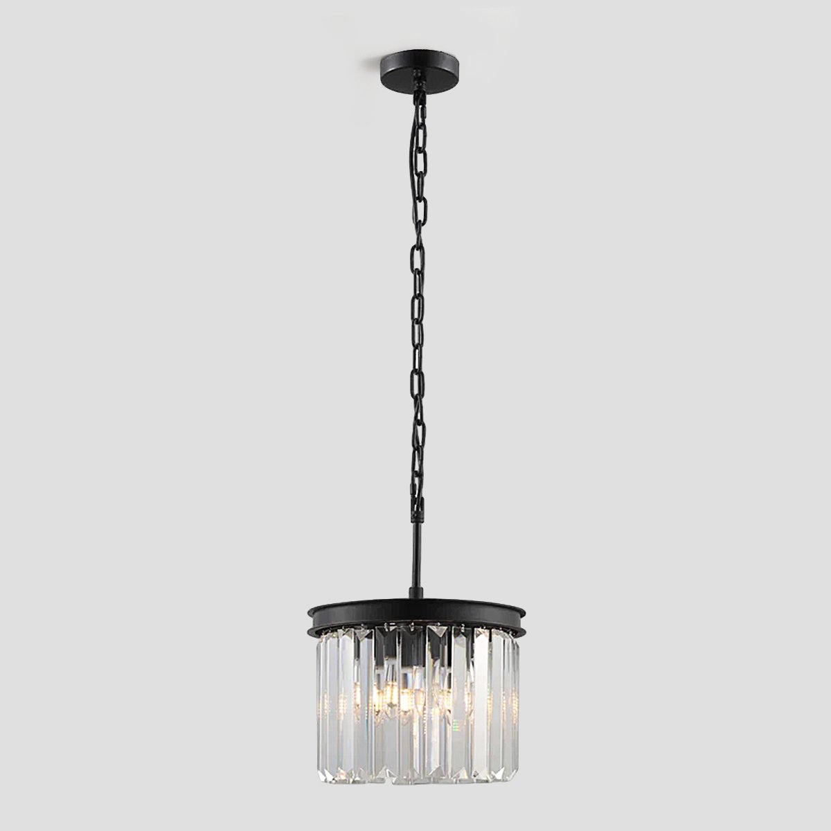 Odeon Fringe Crystal Pendant Light