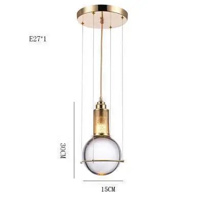 Bijou Crystall Ball Pendant Light