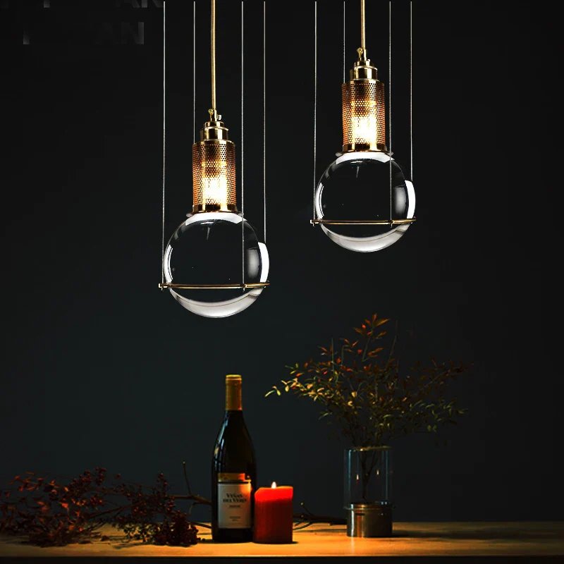 Bijou Crystall Ball Pendant Light