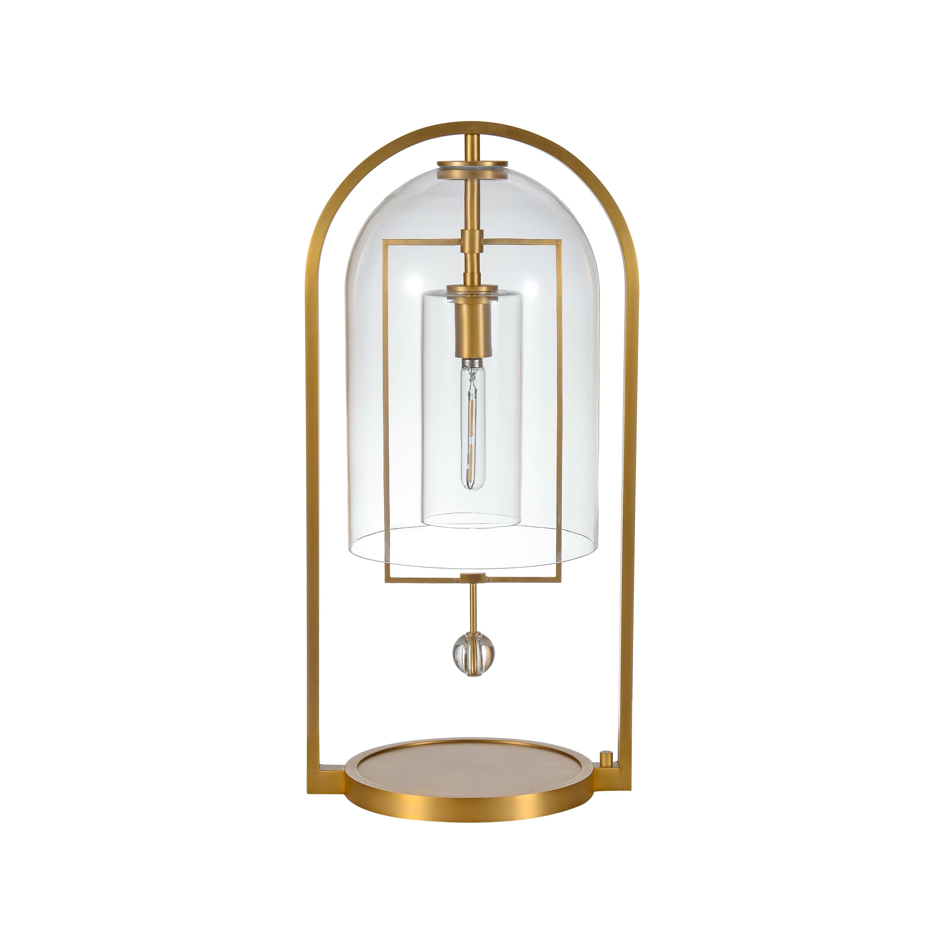 Bellhop Vintage Glass Table Lamp - Italian Concept