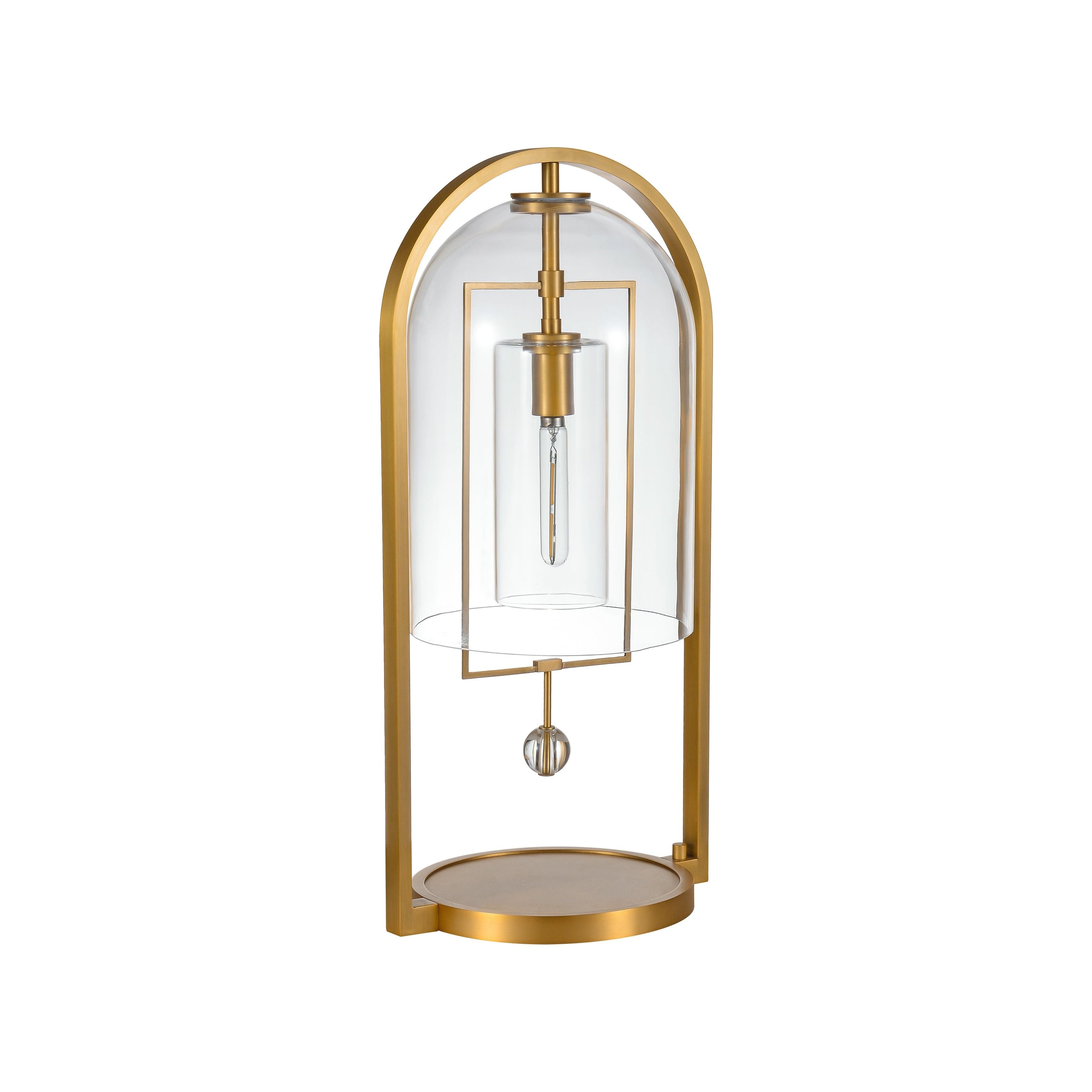 Bellhop Vintage Glass Table Lamp - Italian Concept