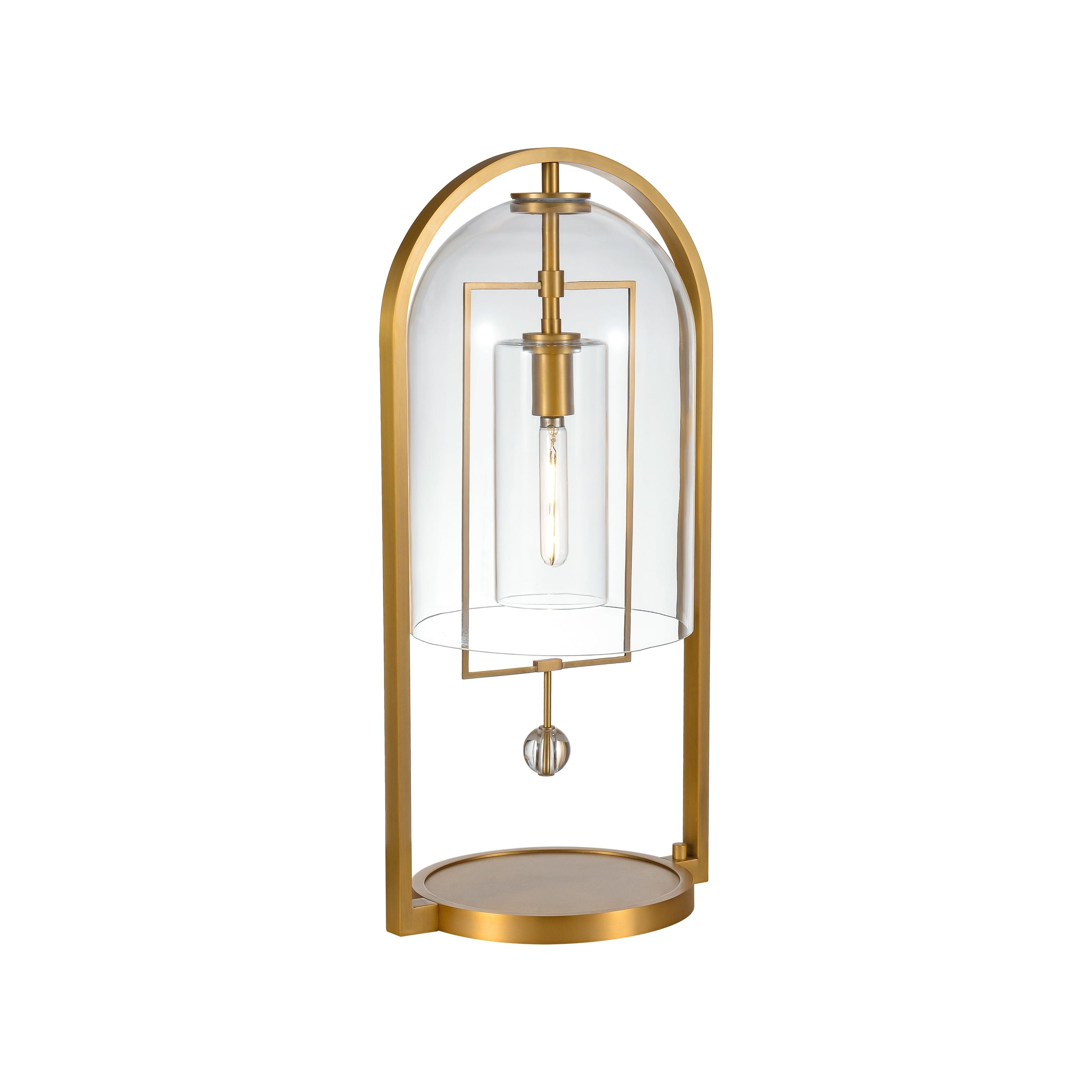 Bellhop Vintage Glass Table Lamp - Italian Concept