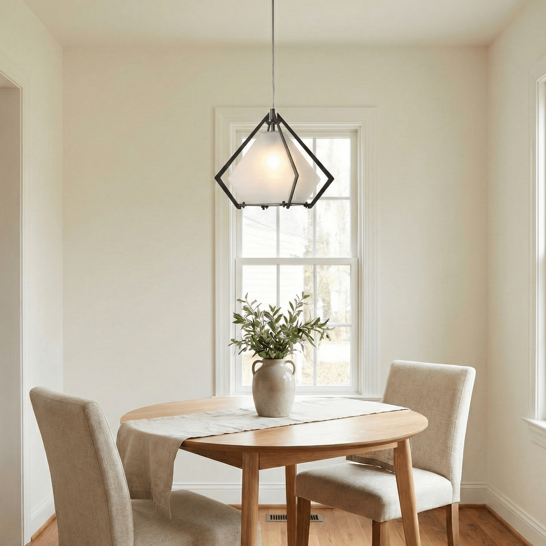 Fulcrom Glass Gem Pendant Light