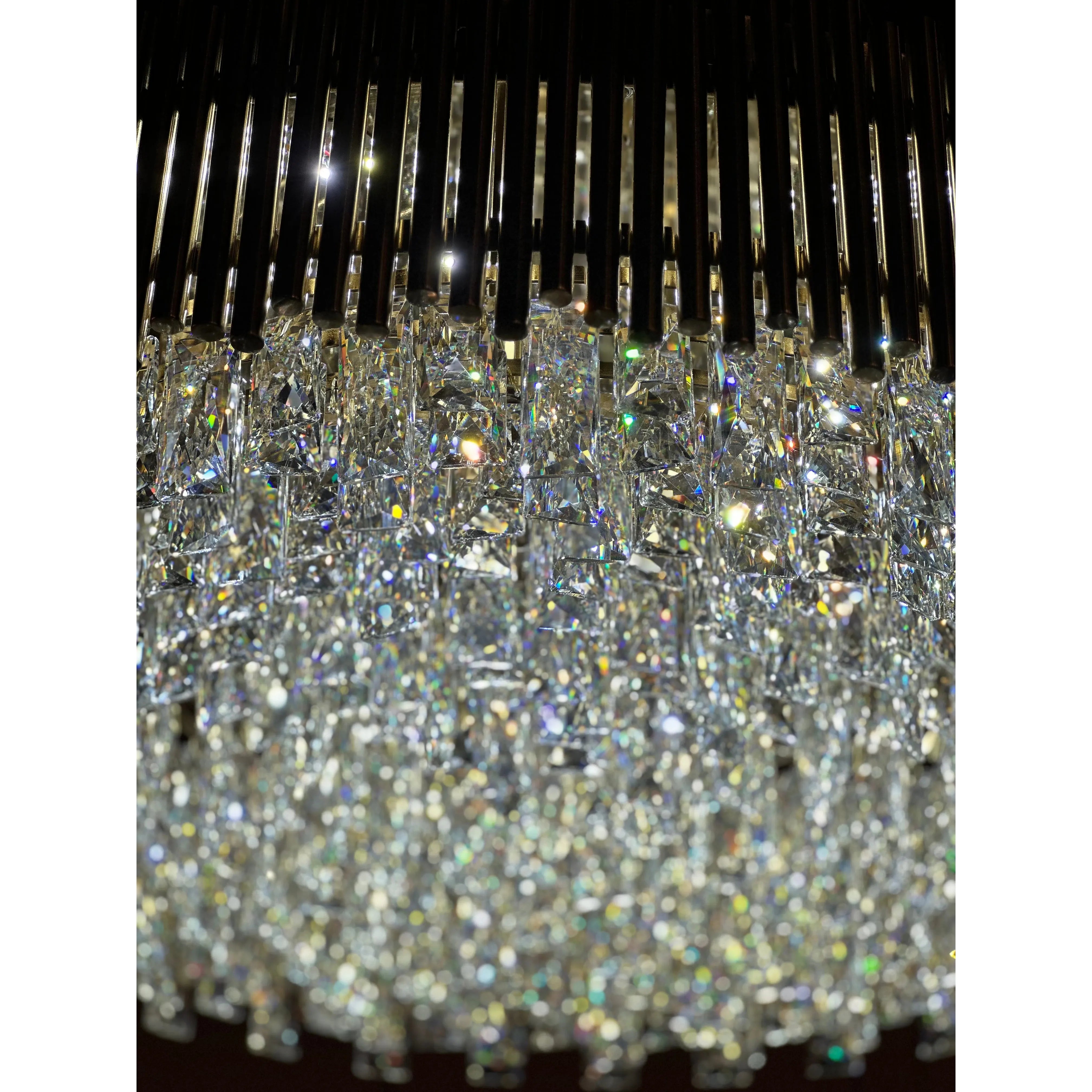 Brace 24"W Crystal Chandelier - Italian Concept