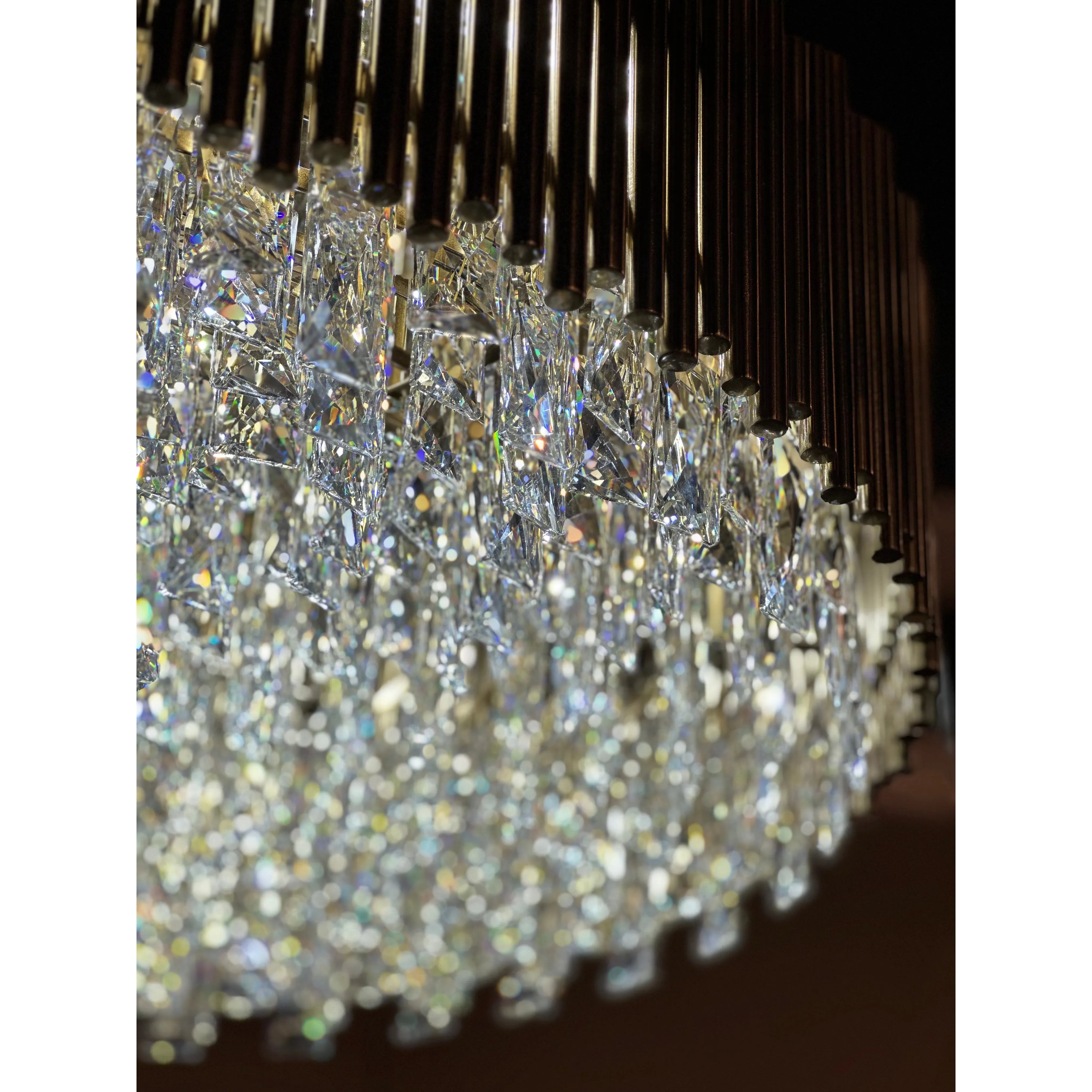 Brace 24"W Crystal Chandelier - Italian Concept