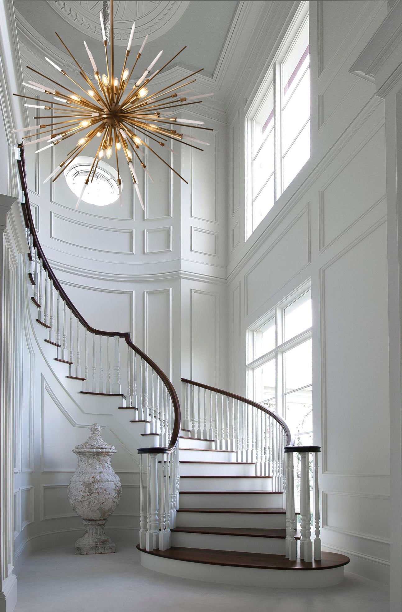 Marble Sputnik Starburst Chandelier - Italian Concept - Size