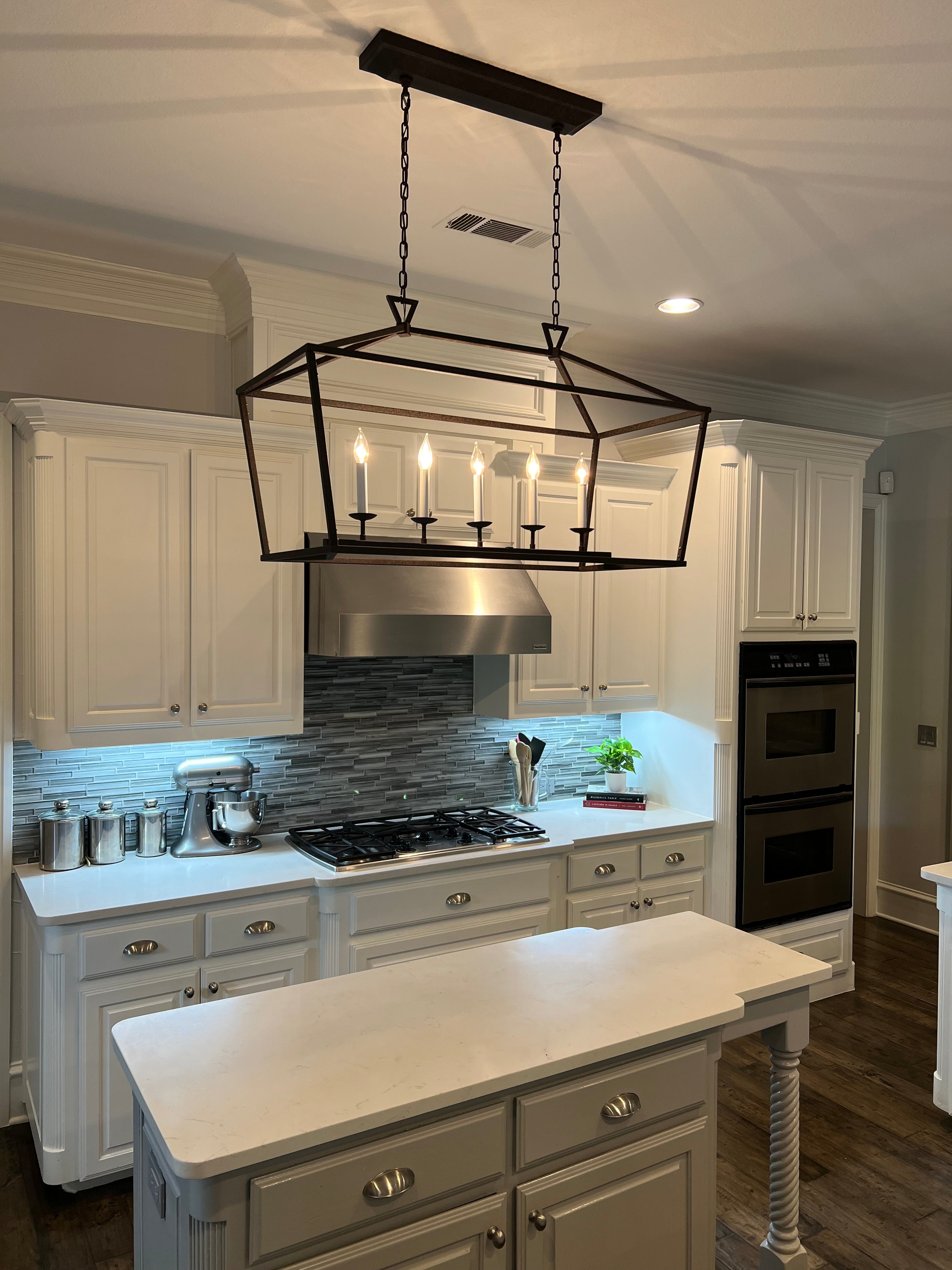 Chris Graff Kitchen Island Linear Farmhouse Pendant