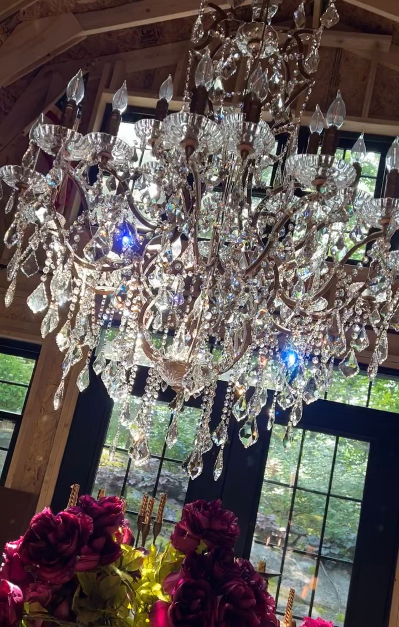 25 Light Maria Theresa Clear Crystal Chandelier