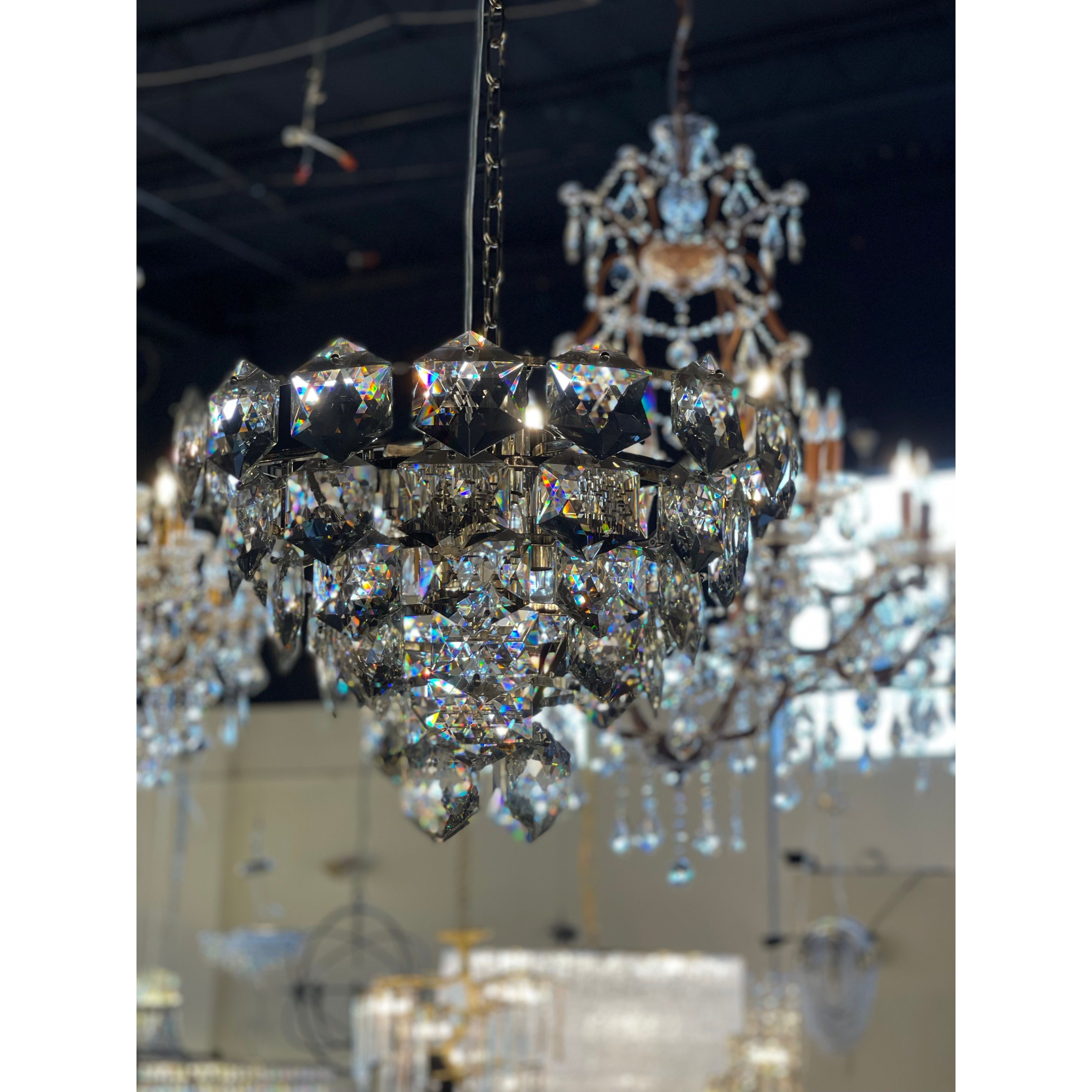 Gallerie Star 5-tier Crystal Chandelier