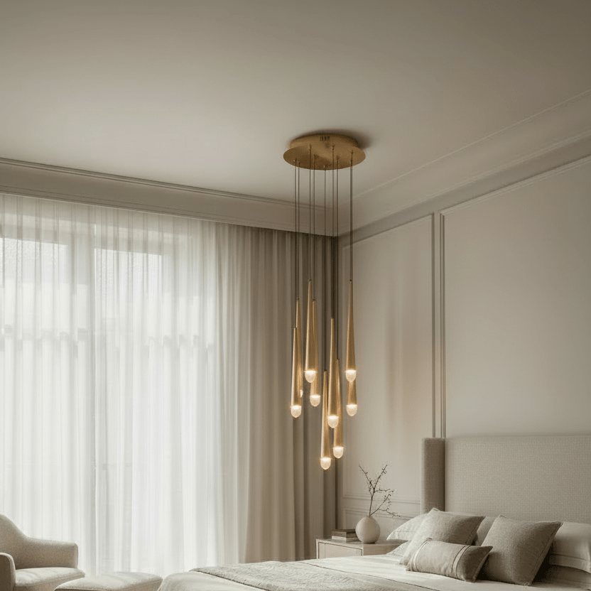 Anthropology 1 - Light Round Tubular Pendant Light - Pendant