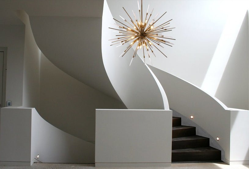 Marble Sputnik Starburst Chandelier - Italian Concept - Size