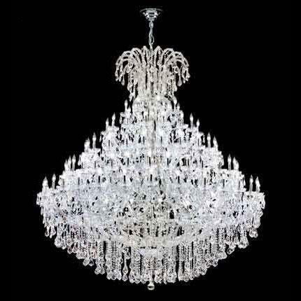 128 Light Maria Theresa Foyer Crystal Classic Chandelier - Italian Concept - 