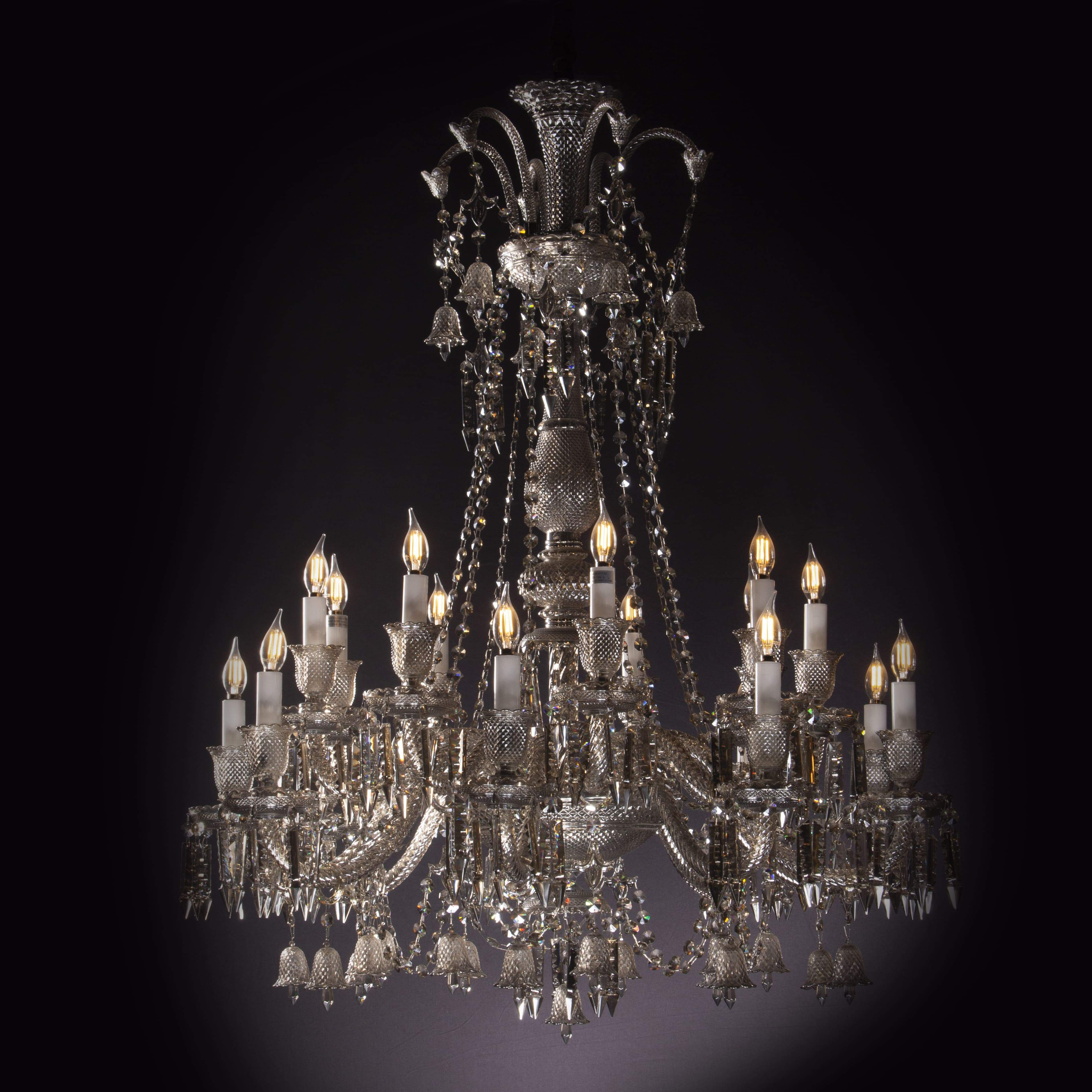 18 Light Antoinette Crystal Chandelier - Italian Concept - 