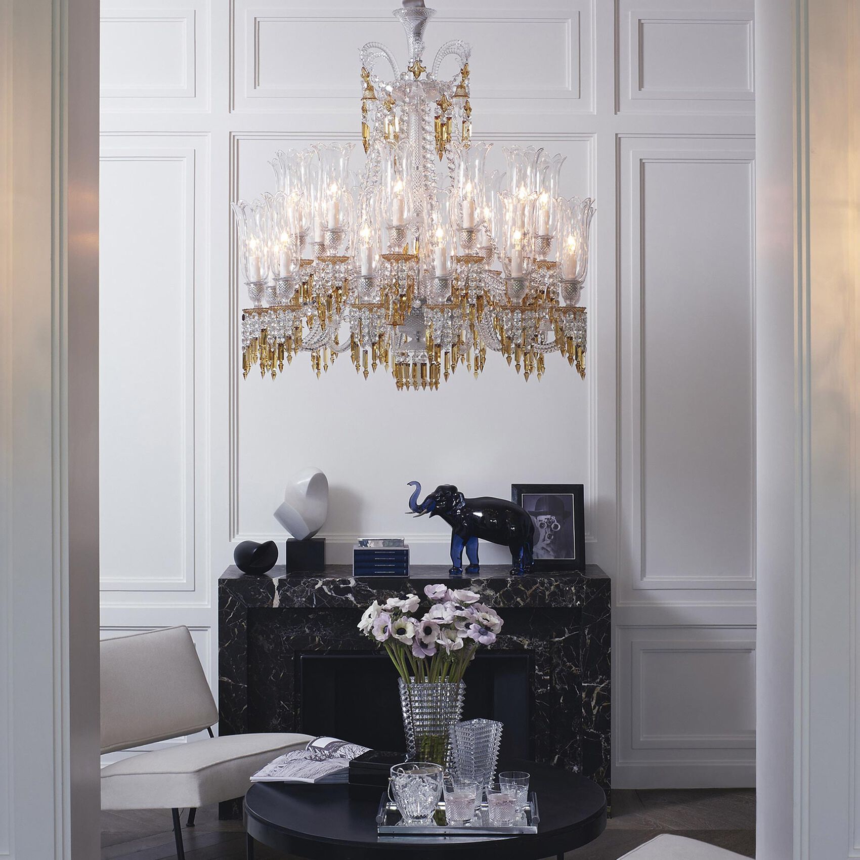 18 Light Antoinette Crystal Chandelier - Italian Concept - 