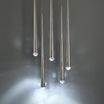 Anthropology Square Cluster Tubular Pendant Light - Italian Concept