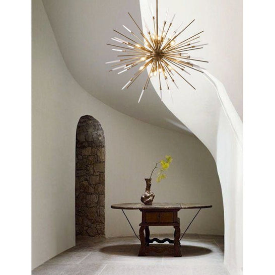 Marble Sputnik Starburst Chandelier - Italian Concept - Size