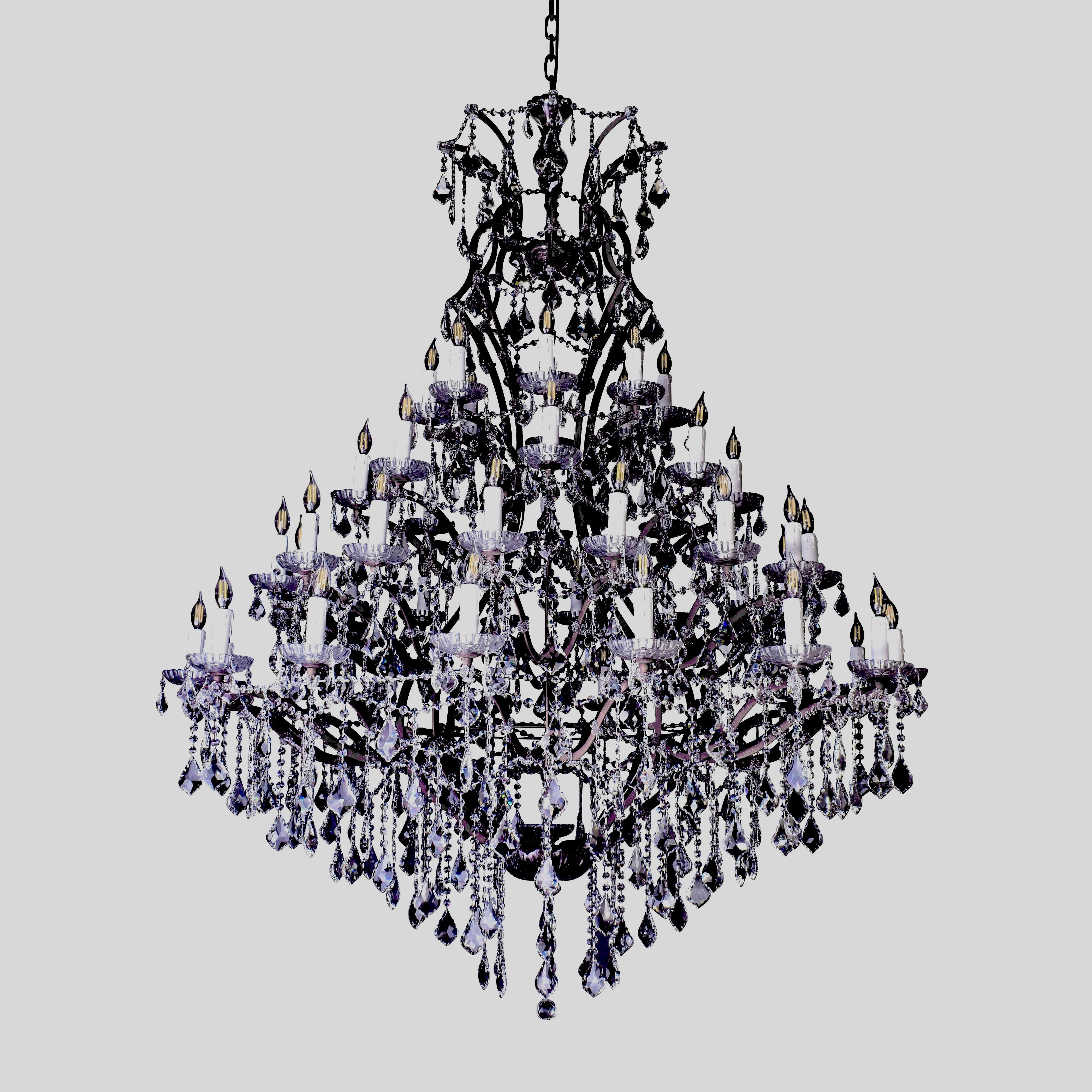 Maria Theresa 50 Light Smoke Crystal Chandelier - Italian Concept