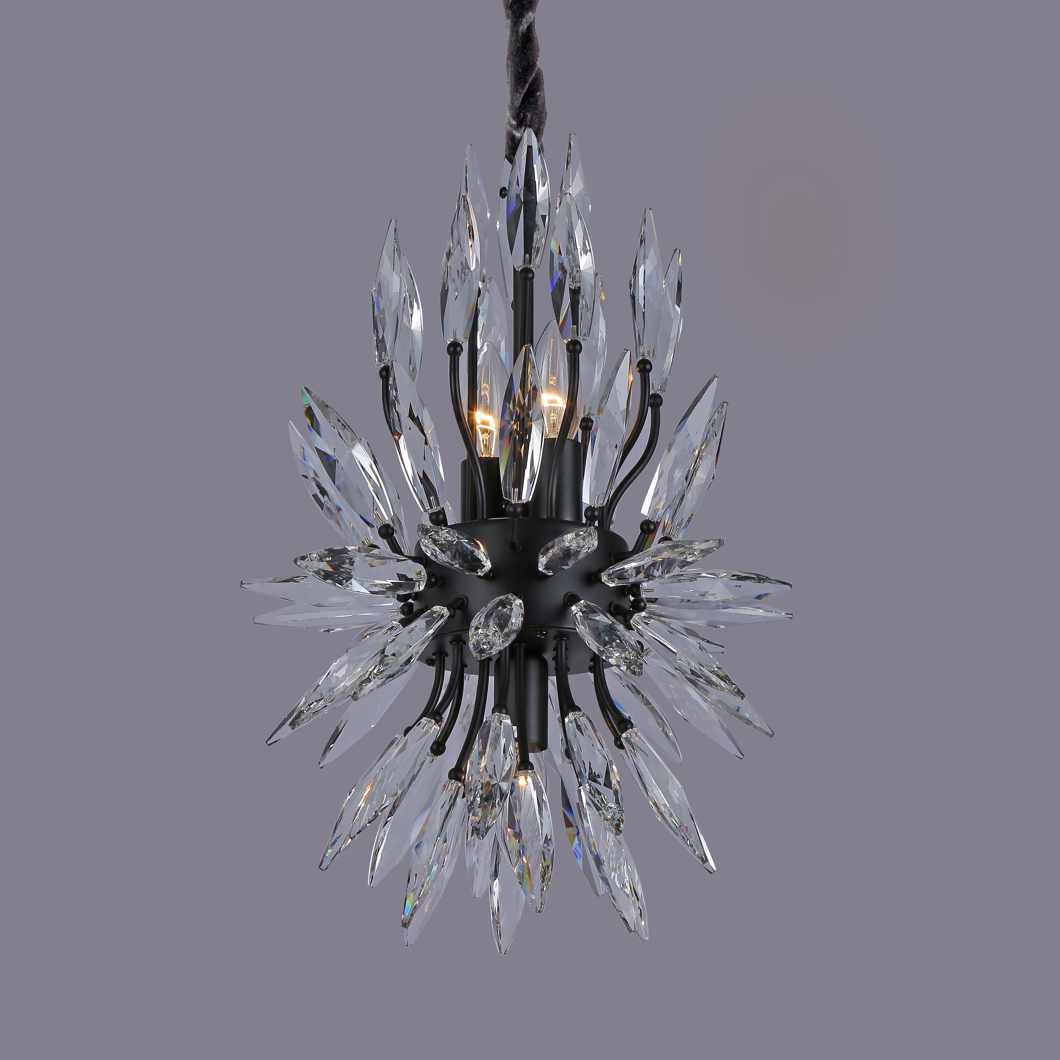 Lily Starburst Crystal Sputnik Chandelier - Italian Concept