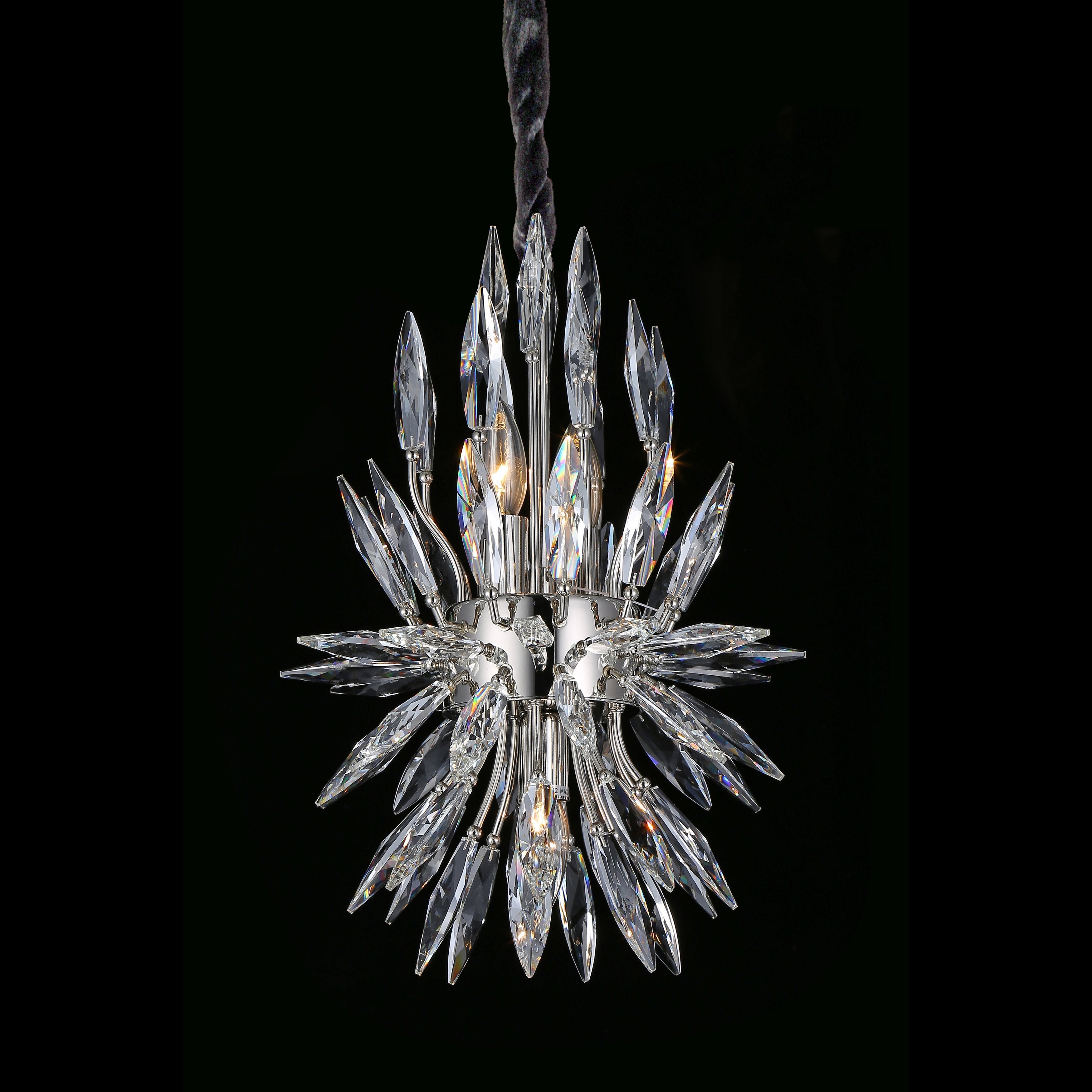 Lily Starburst Crystal Sputnik Chandelier - Italian Concept