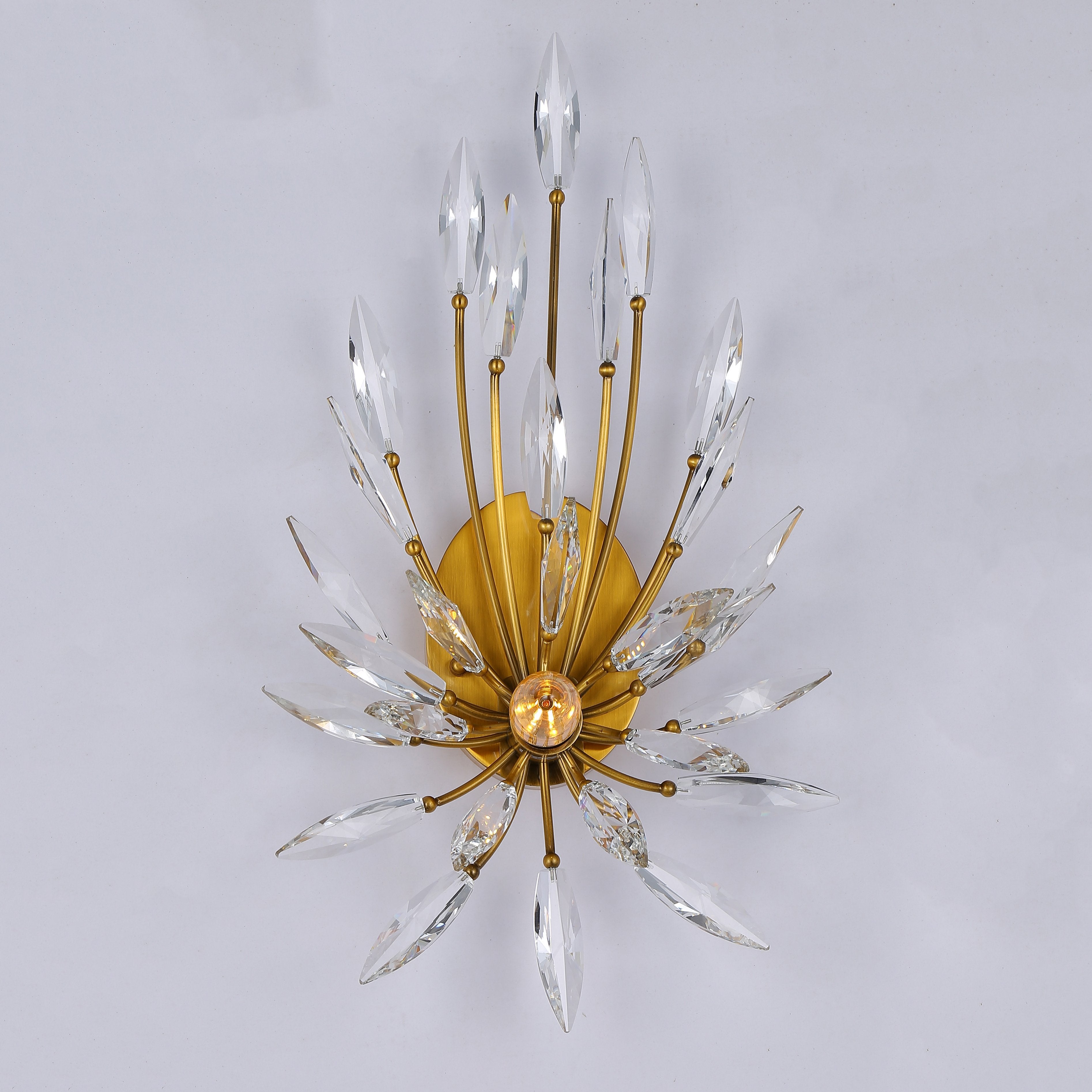 Lily Starburst Sconce Crystal Sputnik Chandelier - Italian Concept - 