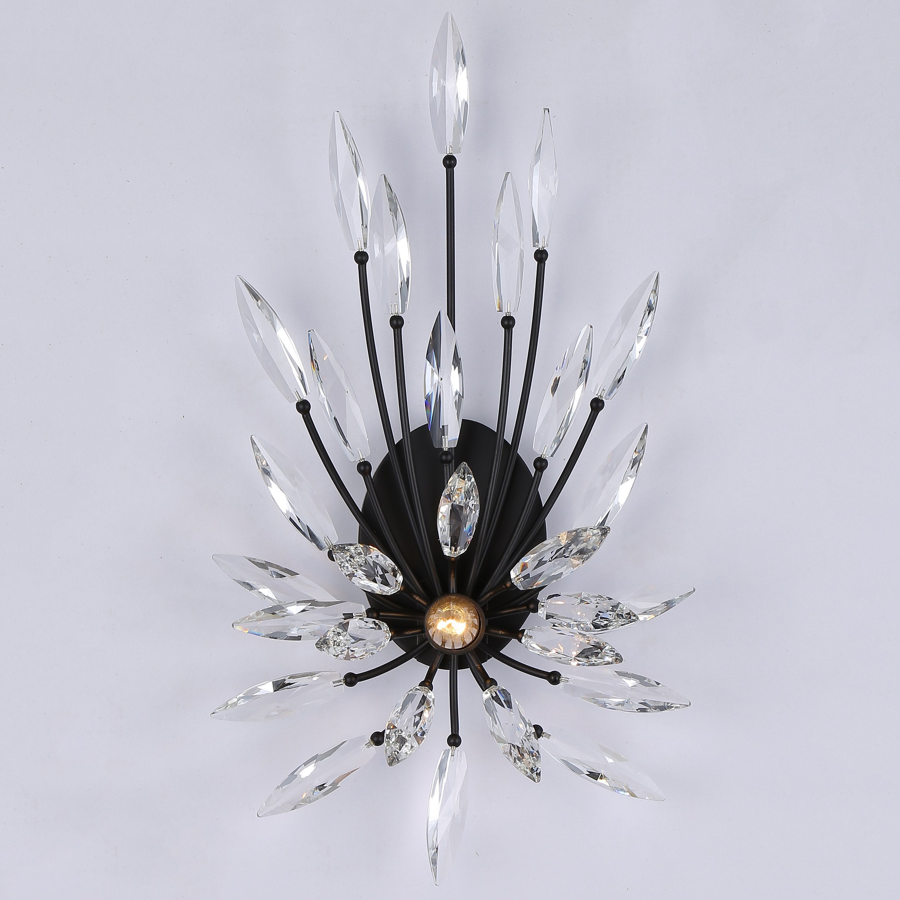 Lily Starburst Sconce Crystal Sputnik Chandelier - Italian Concept - 