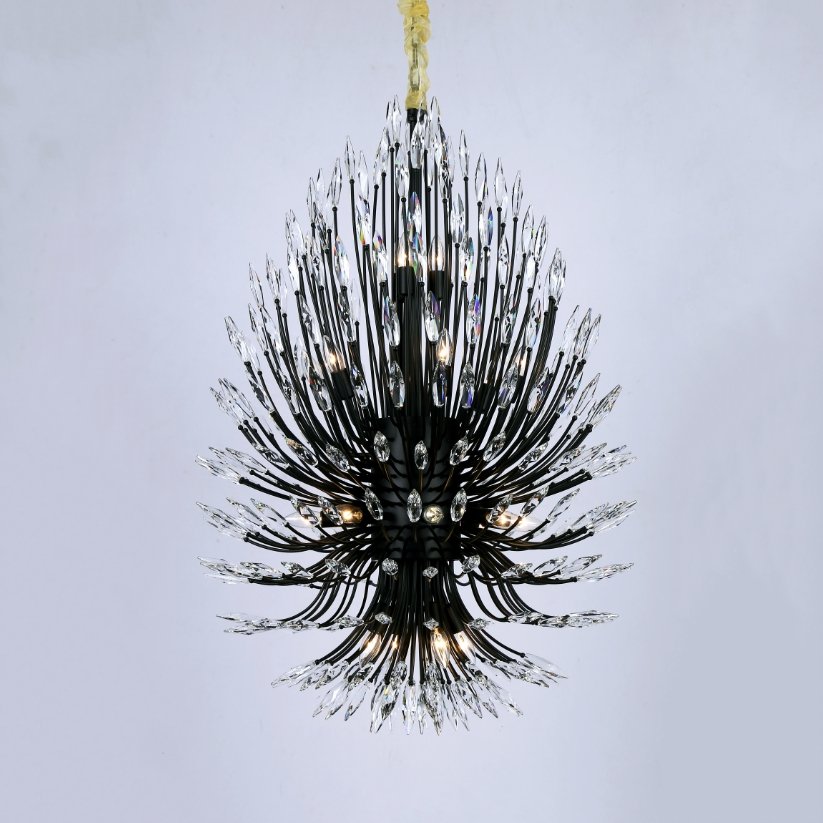 Lily Starburst Crystal Sputnik Chandelier - Italian Concept