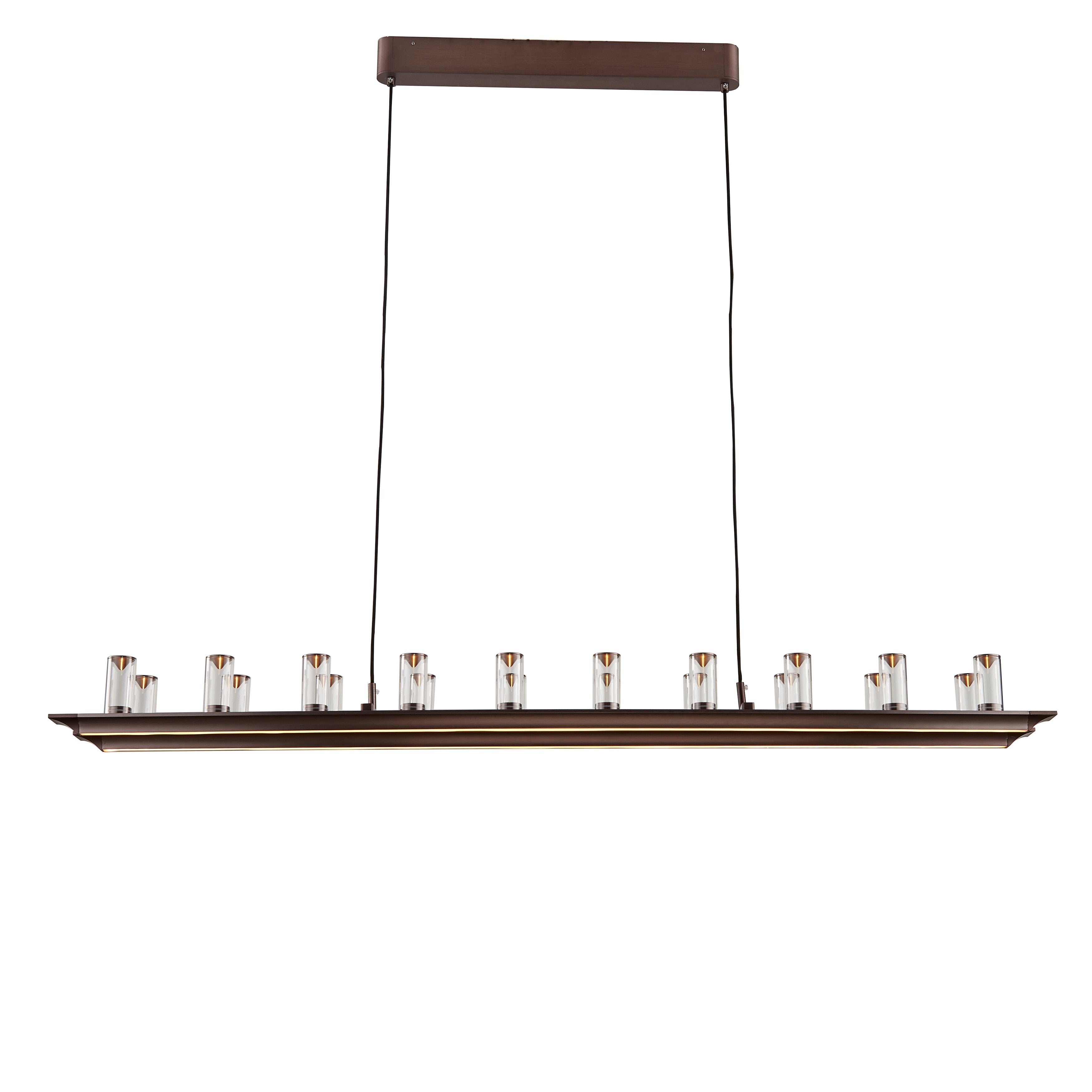 Aprilia Linear LED Chandelier - Italian Concept - 