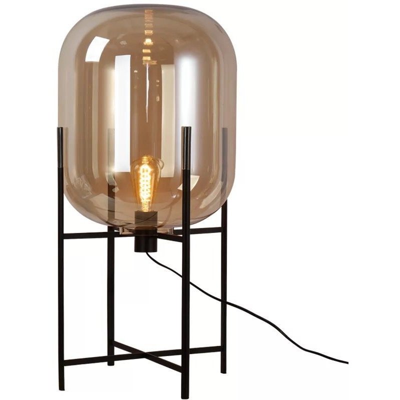 Lily Summers Hand-Crafted Blown Glass Bubble Table Lamp - Italian Concept