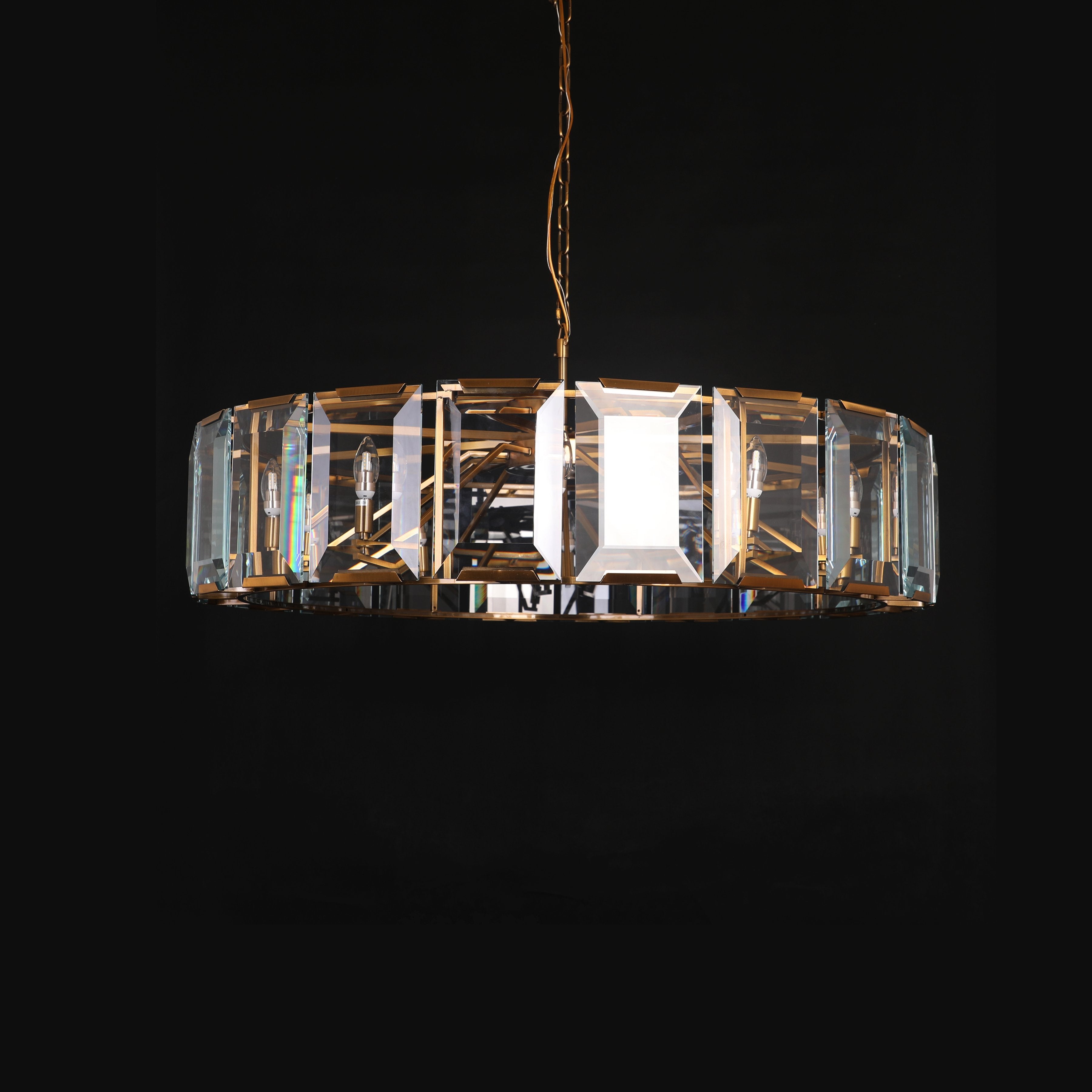 Tundra Prysm Crystal Round Chandelier - Italian Concept