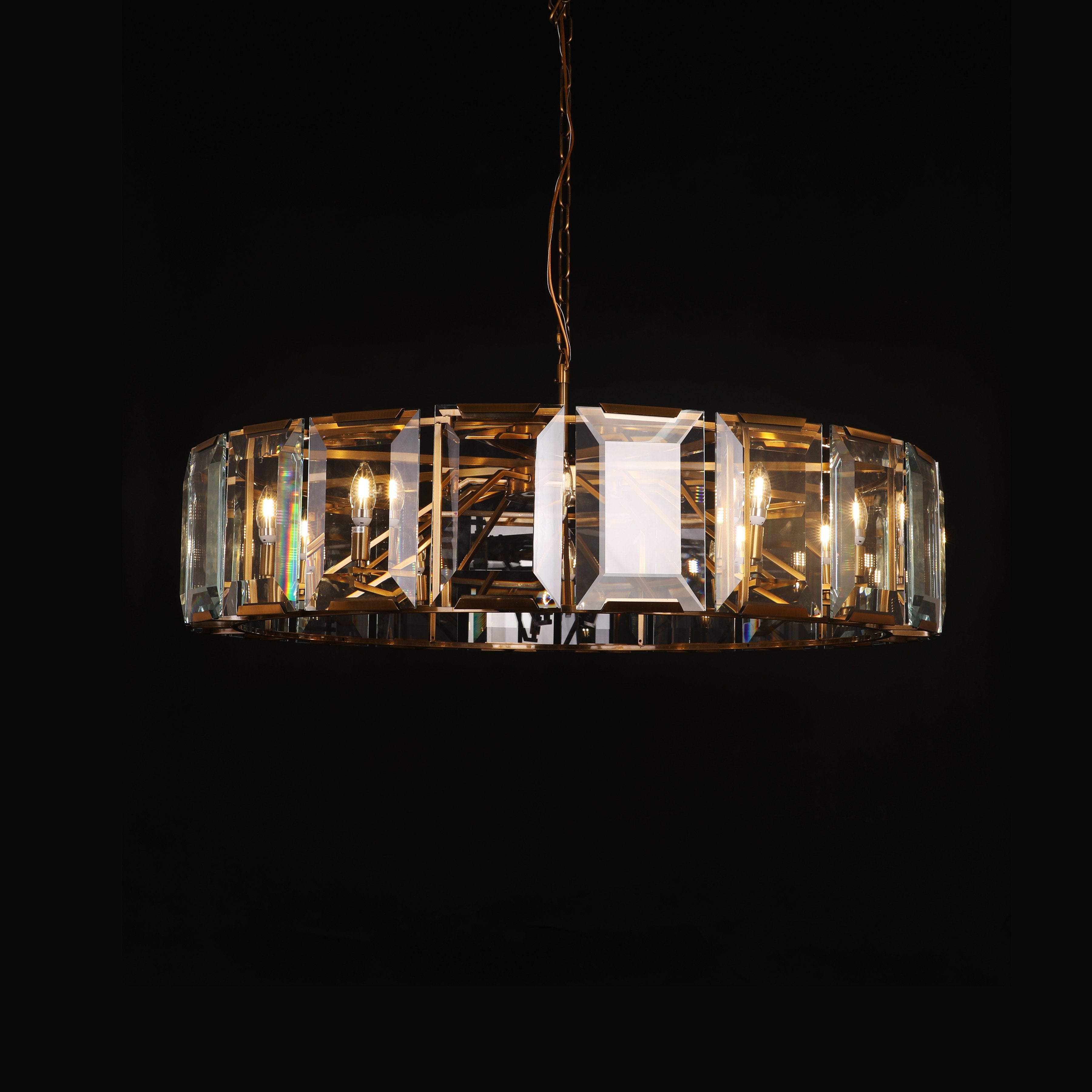 Tundra Prysm Crystal Round Chandelier - Italian Concept