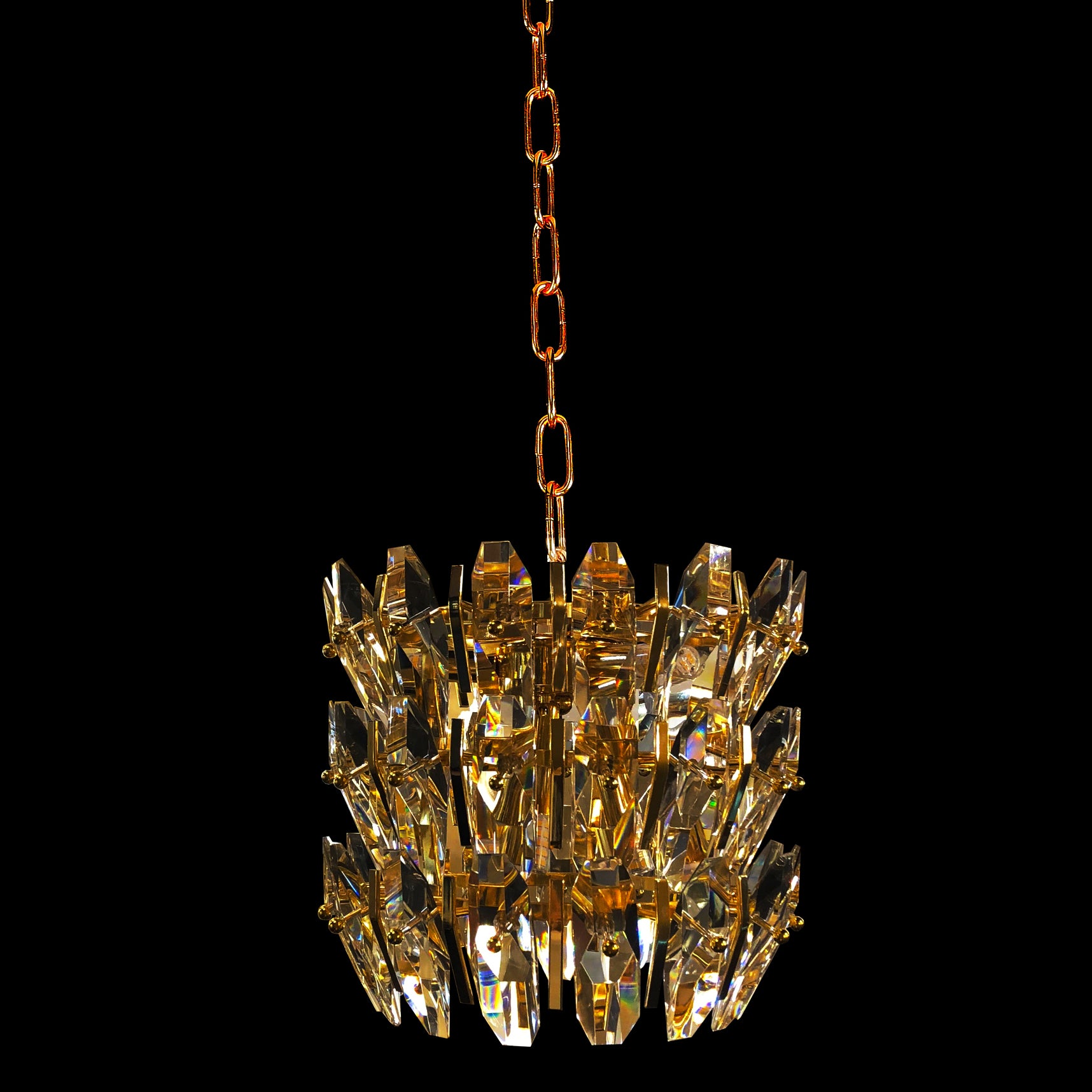 Sol Odeon Crystal Pendant Light - Italian Concept