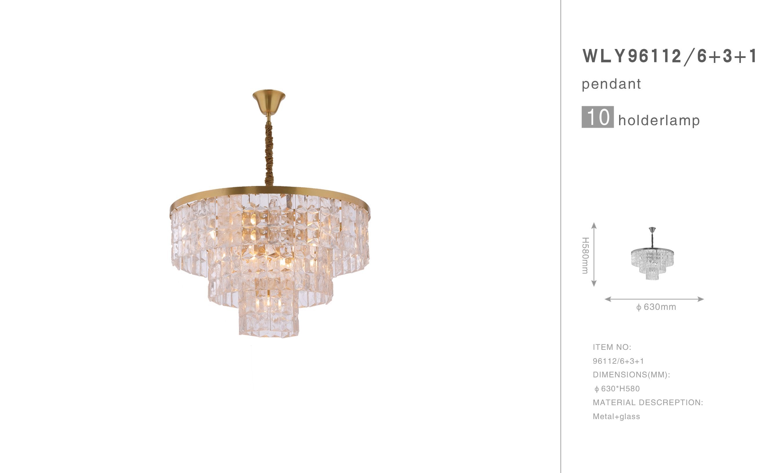 Dante Odeon Tiered/ Layered Round Crystal Chandelier - Italian Concept