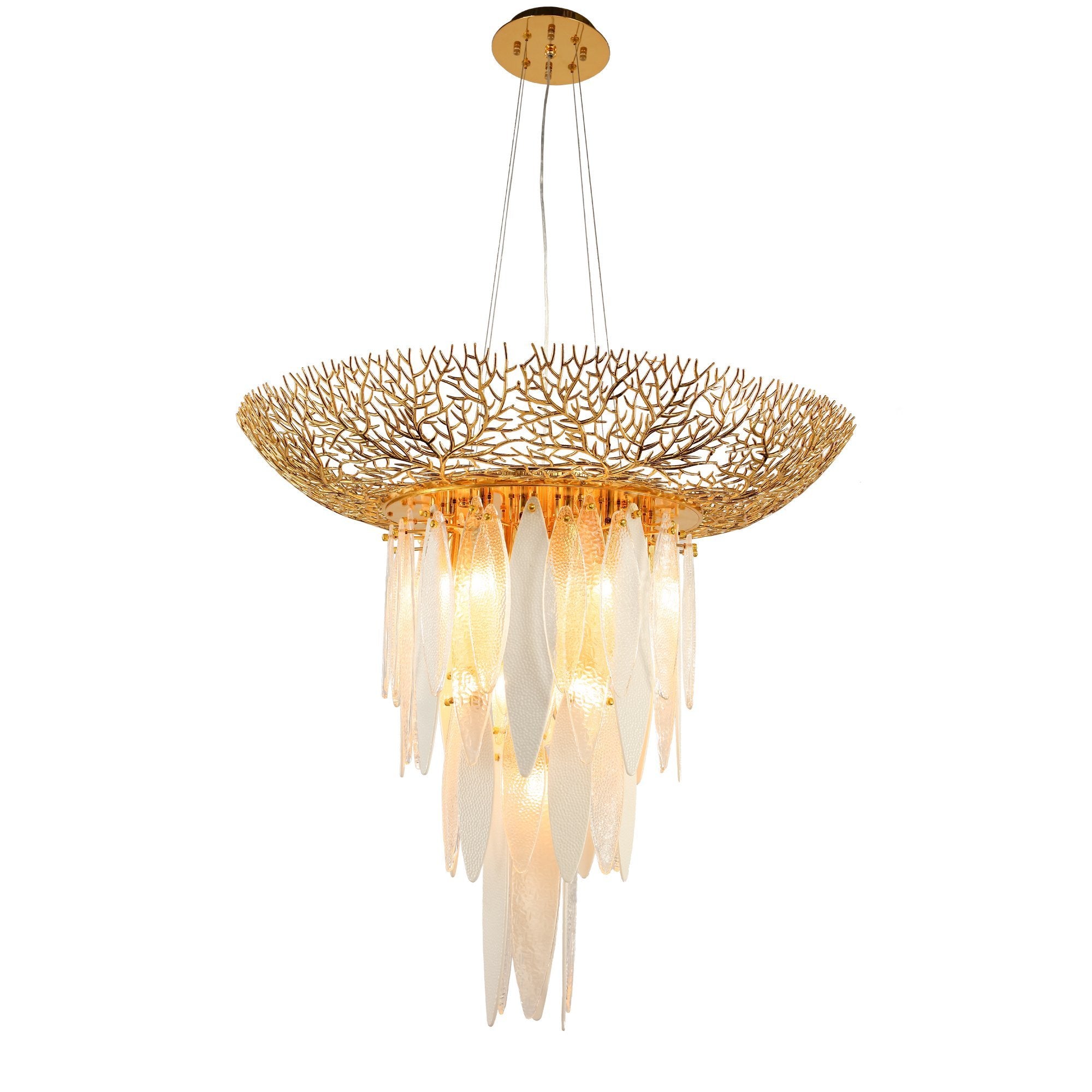 Natalie Branching Murano Glass Chandelier - Italian Concept