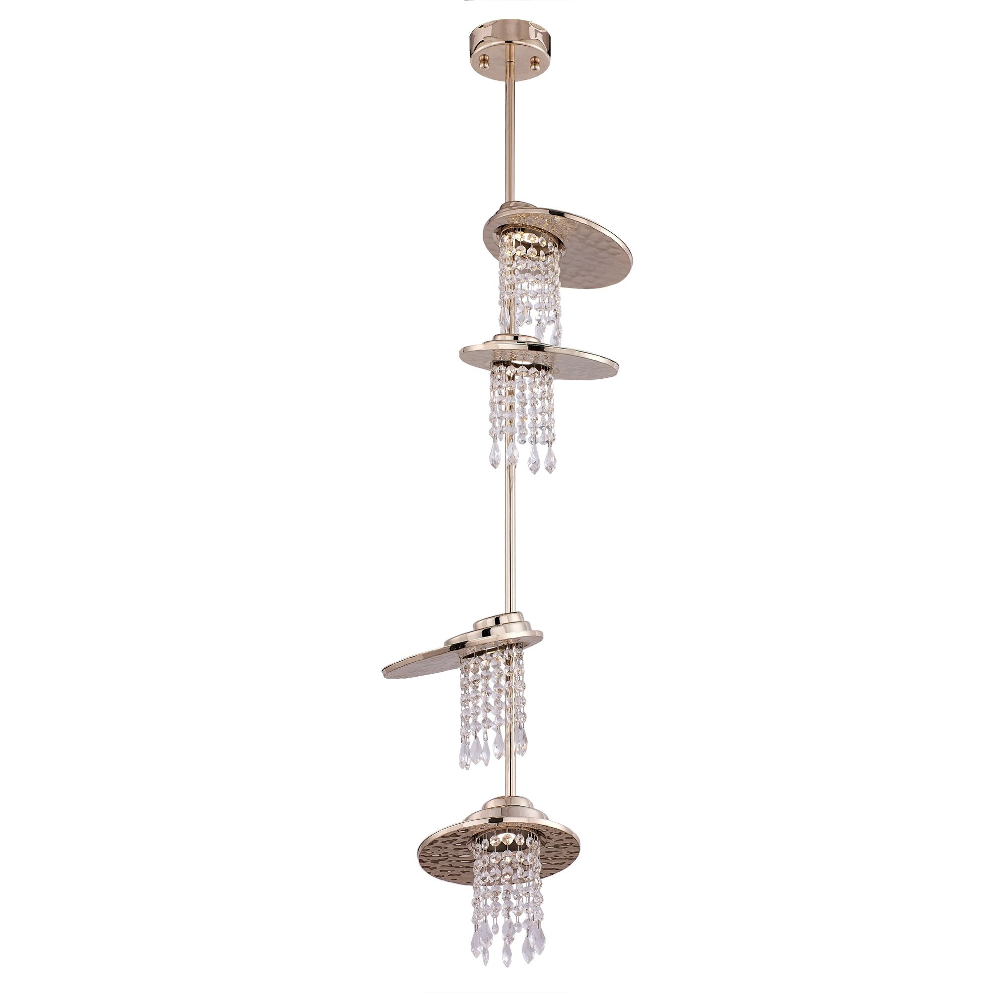 Alena Foyer Crystal Pendant Chandelier 96253/5 - Italian Concept - 