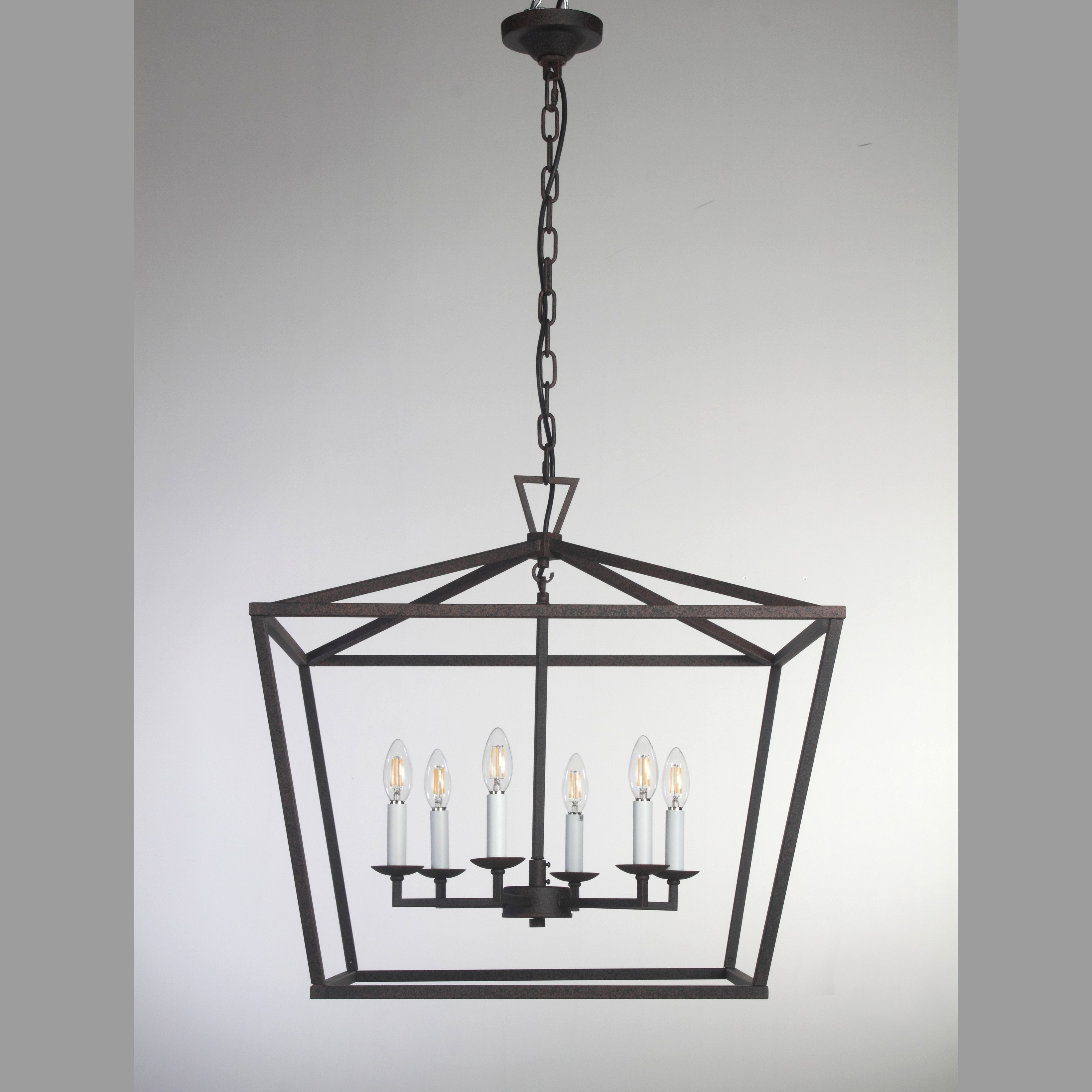 Chris Graff Lantern Geometric Chandelier - Italian Concept - Size