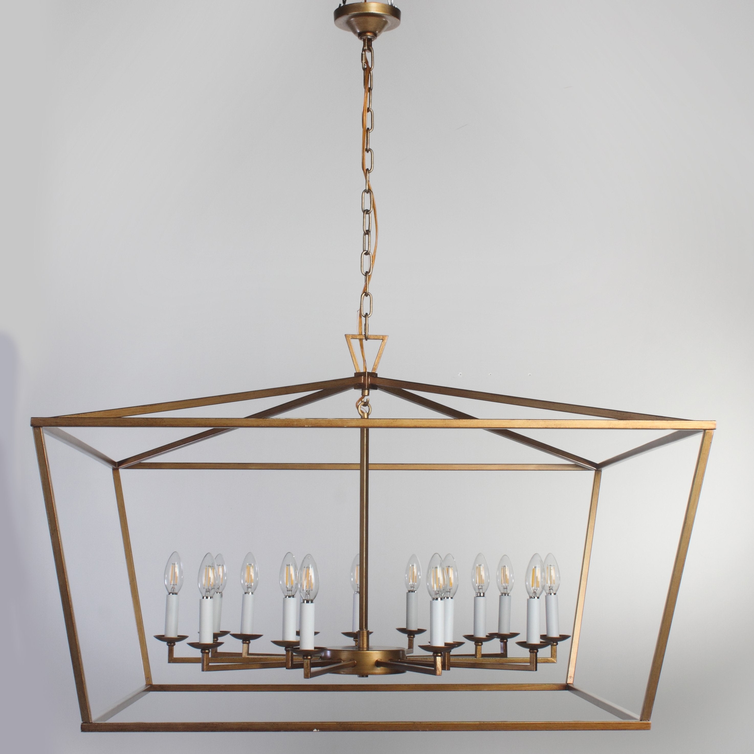 Chris Graff Lantern Geometric Chandelier