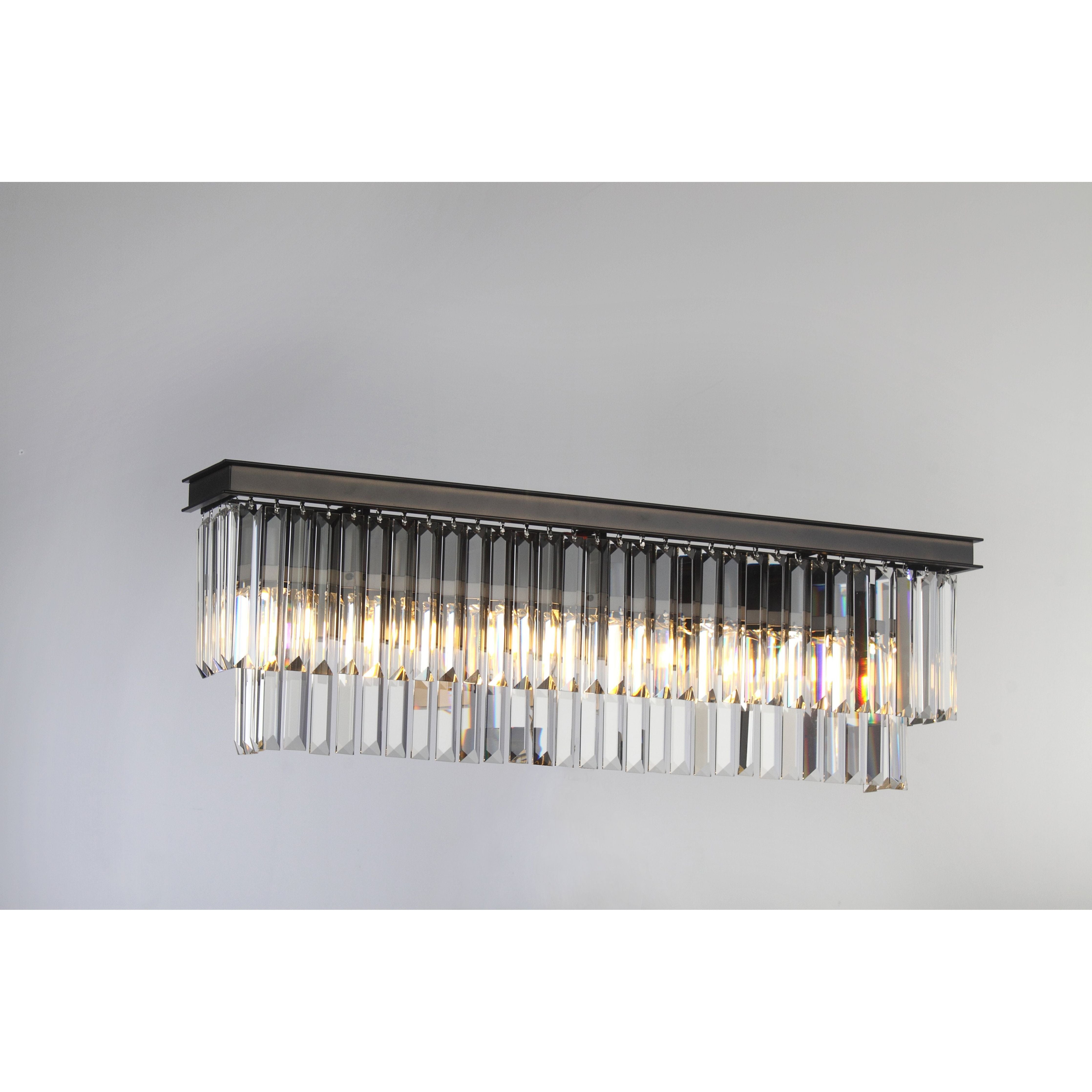 Odeon Crystal Fringe Vanity Sconce - Italian Concept