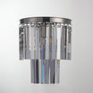 Odeon Crystal Fringe 2-Tier Sconce - Italian Concept