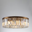 Odeon Flushmount 1-Tier Odeon Crystal Fringe Chandelier - Italian Concept - 